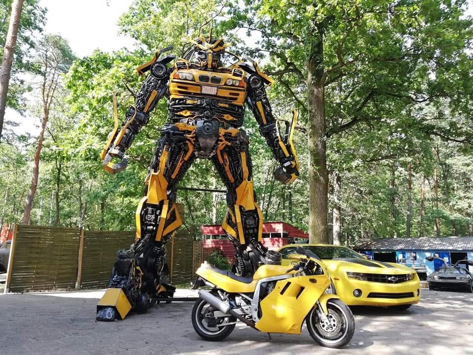 Amusement park in Warsaw Dzielnica Filmowa