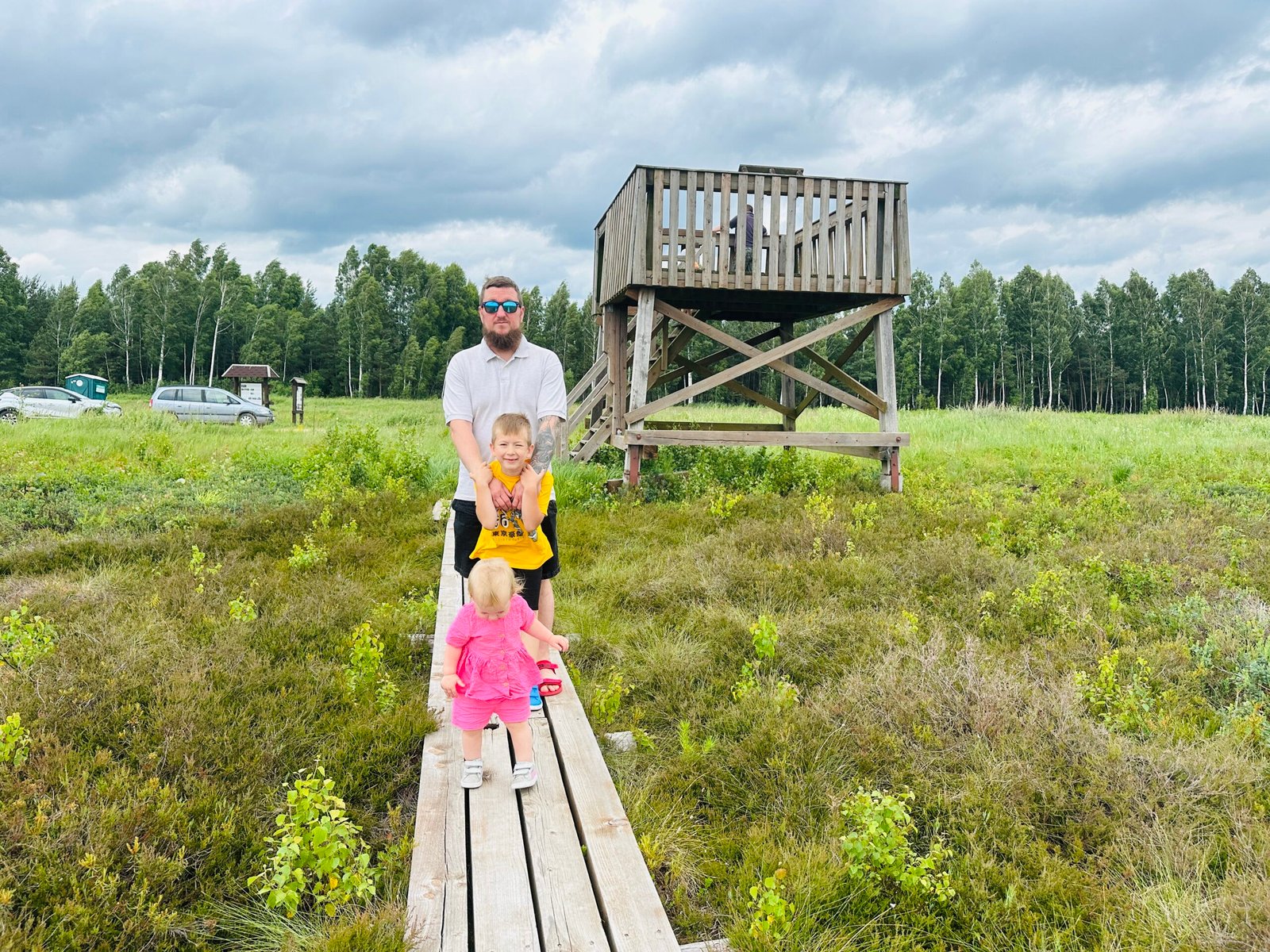 Hiking in Lithuania with kids