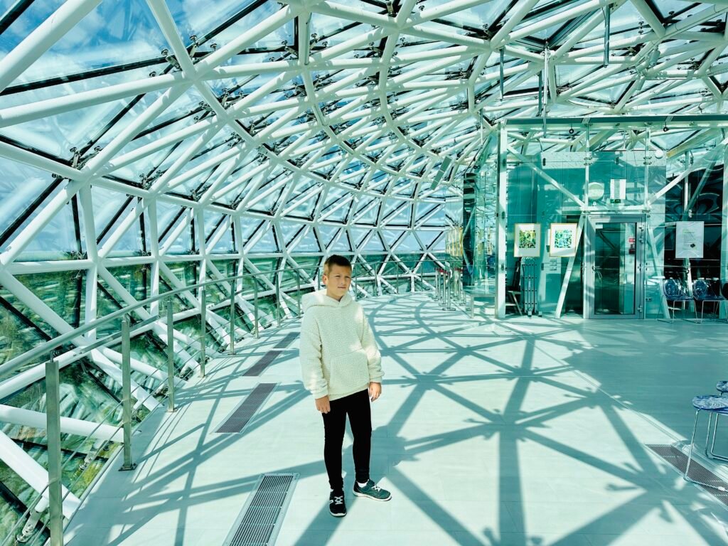 Stunning observation deck