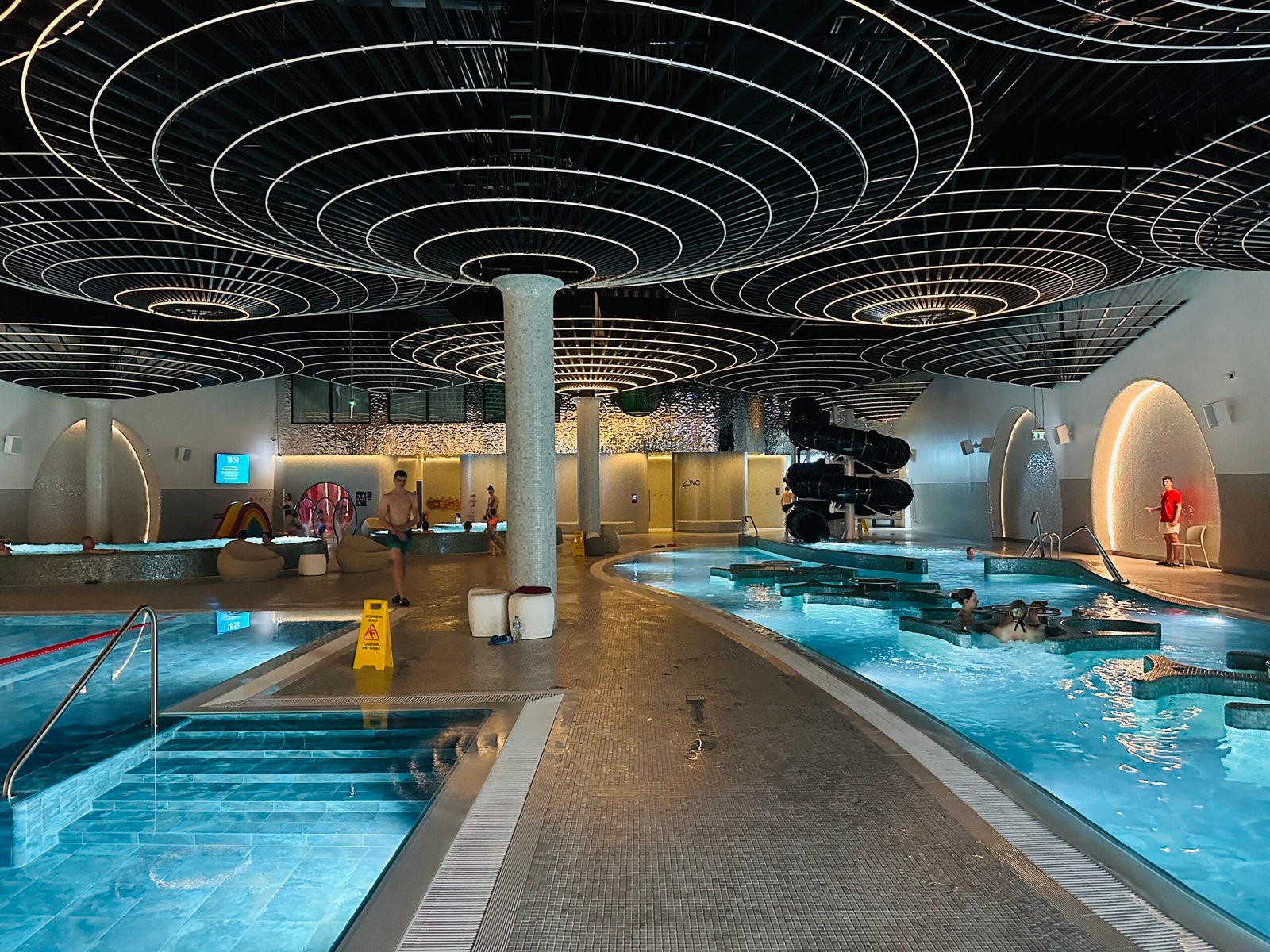 Tichė water house pool in Šiauliai