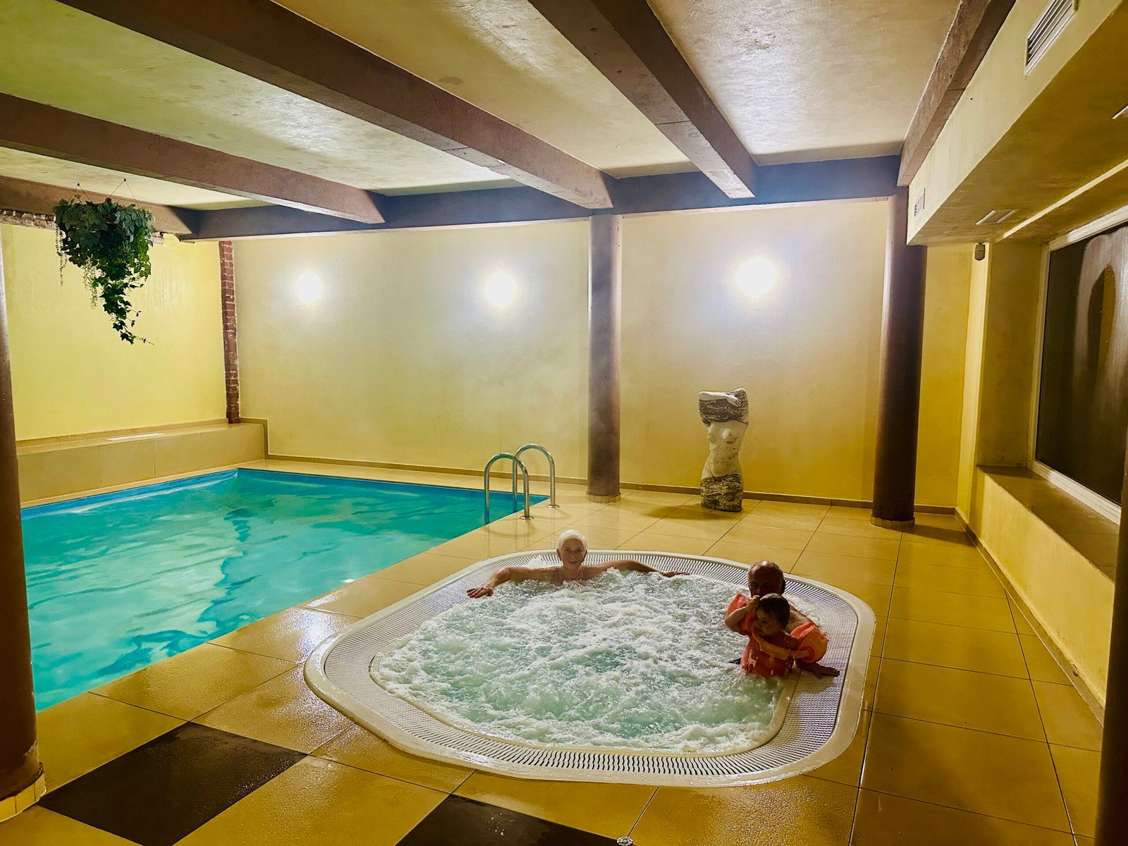 SPA and pool at Romantic hotel