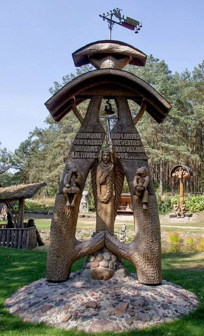 Sculpture parks and spaces in Lithuania. Druskininkai