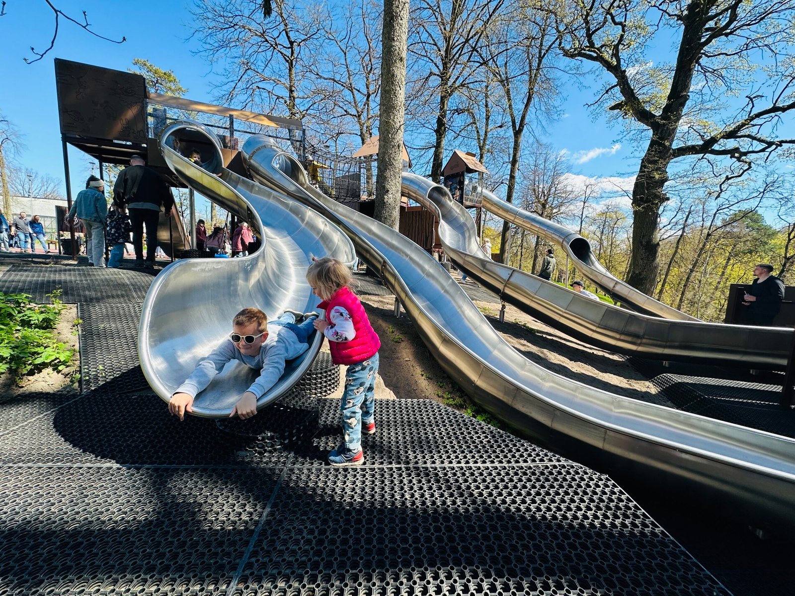 A new playground at the Lithuanian Zoo
