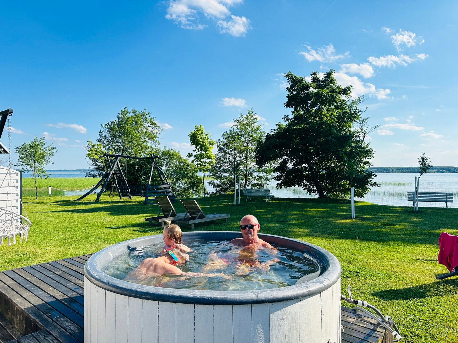 Most beautiful lakeside campsite in Lithuania