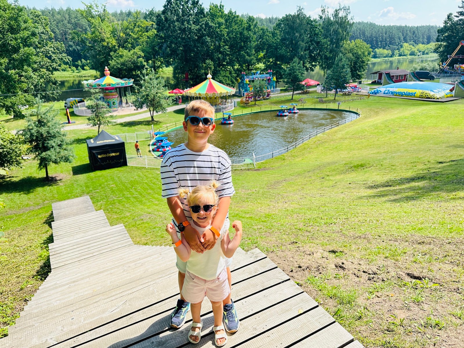 One of Lithuania’s most impressive amusement parks Tarzanija