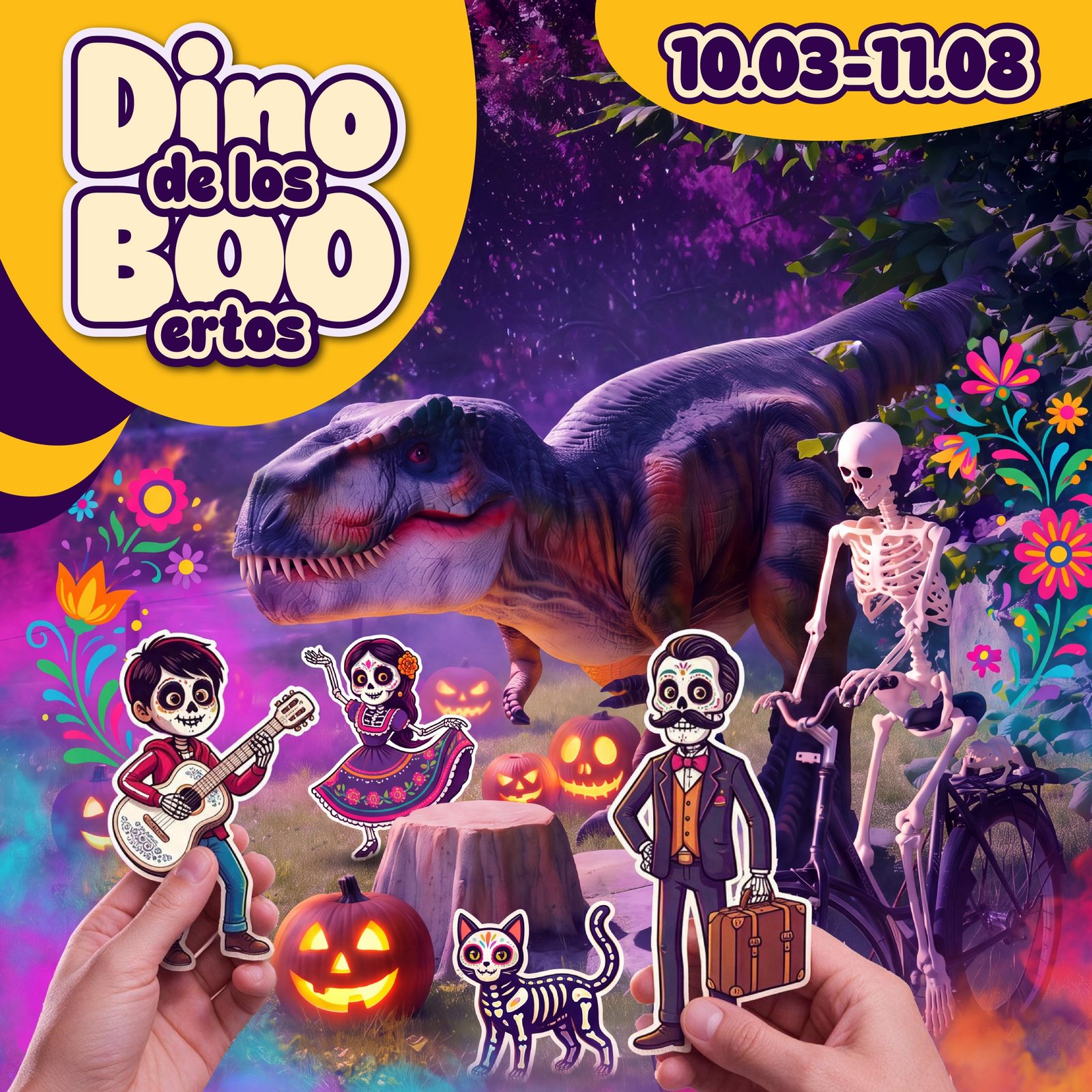 Dino Halloween Park. Halloween in Lithuania 2026