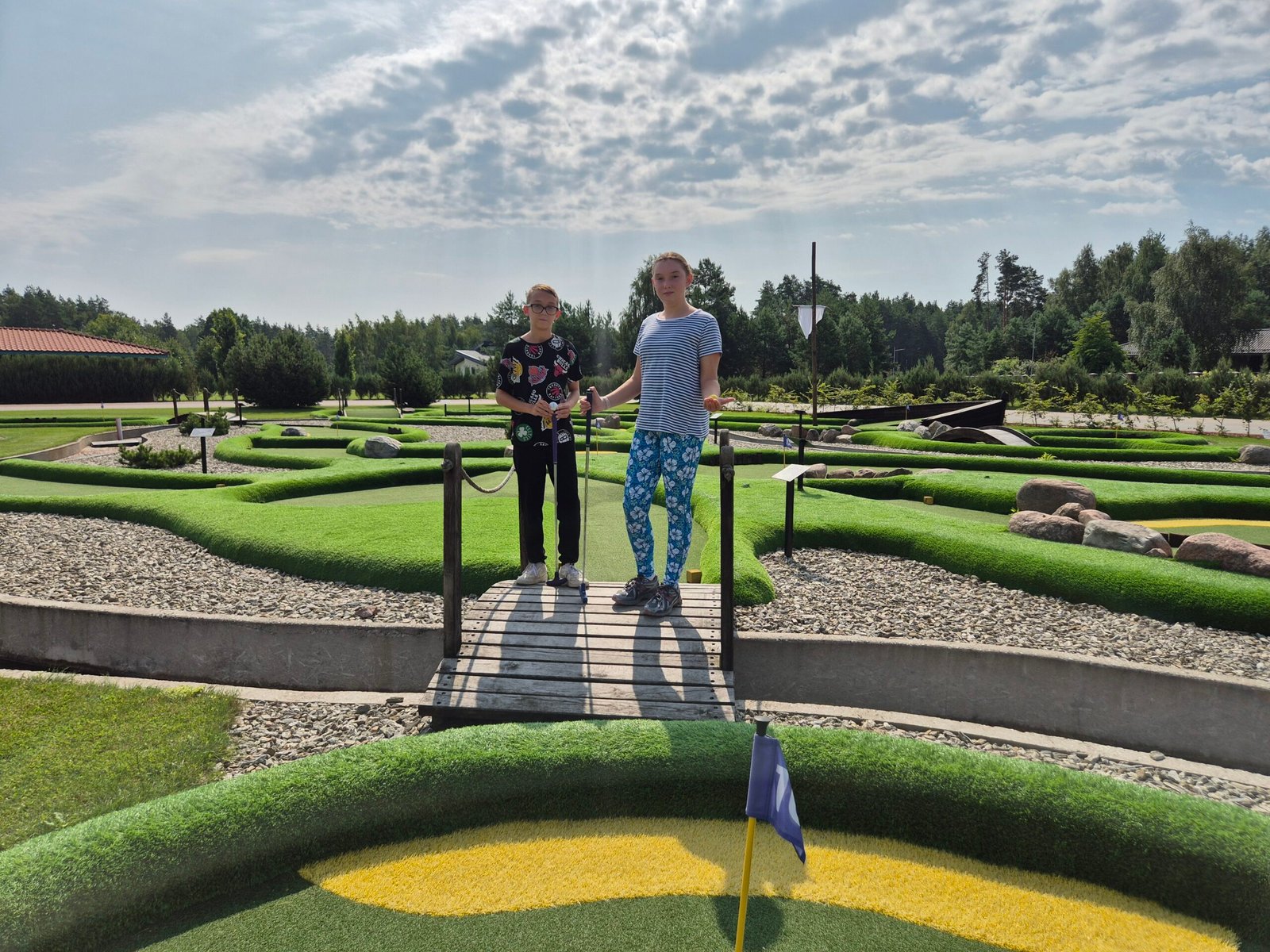 Tarzanija offers an 18-hole mini golf course