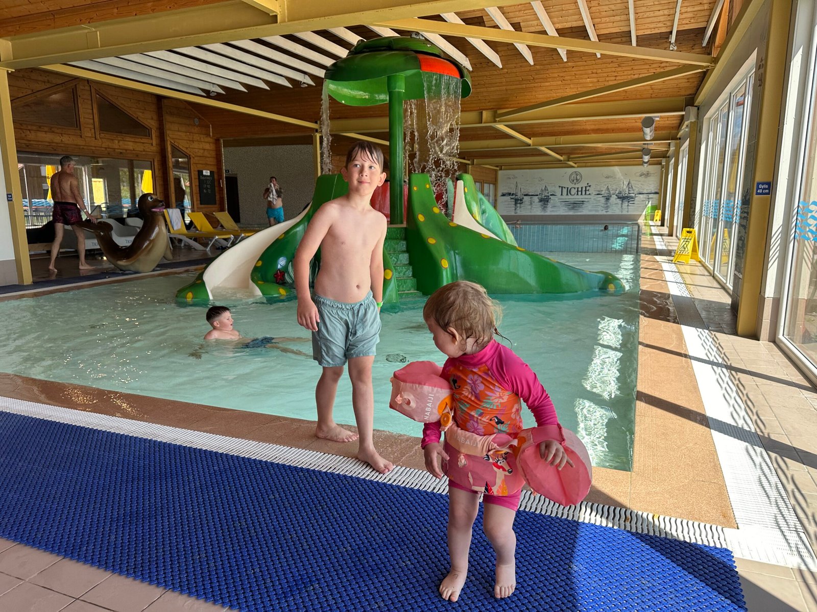 Water slides for children in Lithuania