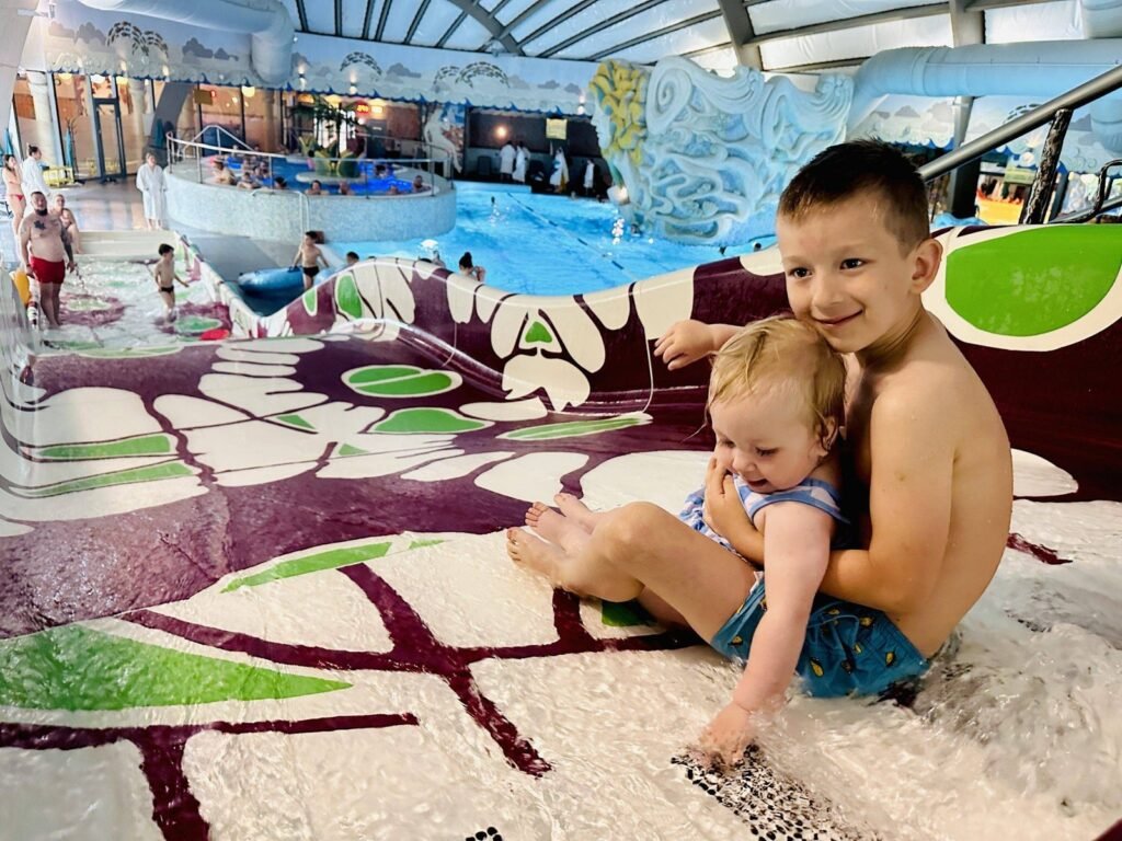 Swimming pools with water slides in Lithuania