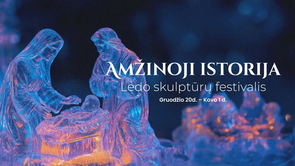 Eternal History on Ice 2026: a unique ice sculpture and art festival at Taujėnai Manor