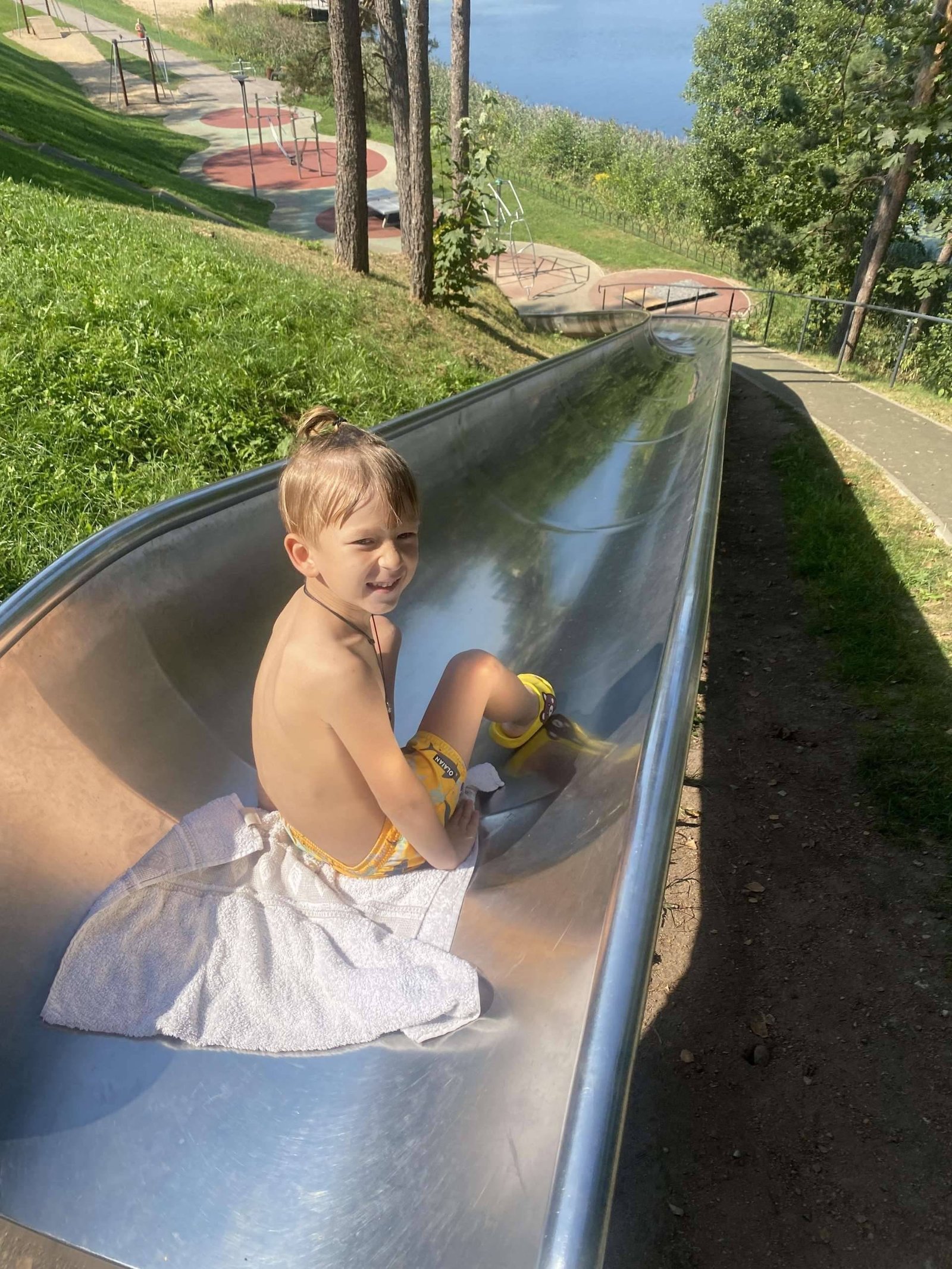 Most interesting slides for children in Lithuania