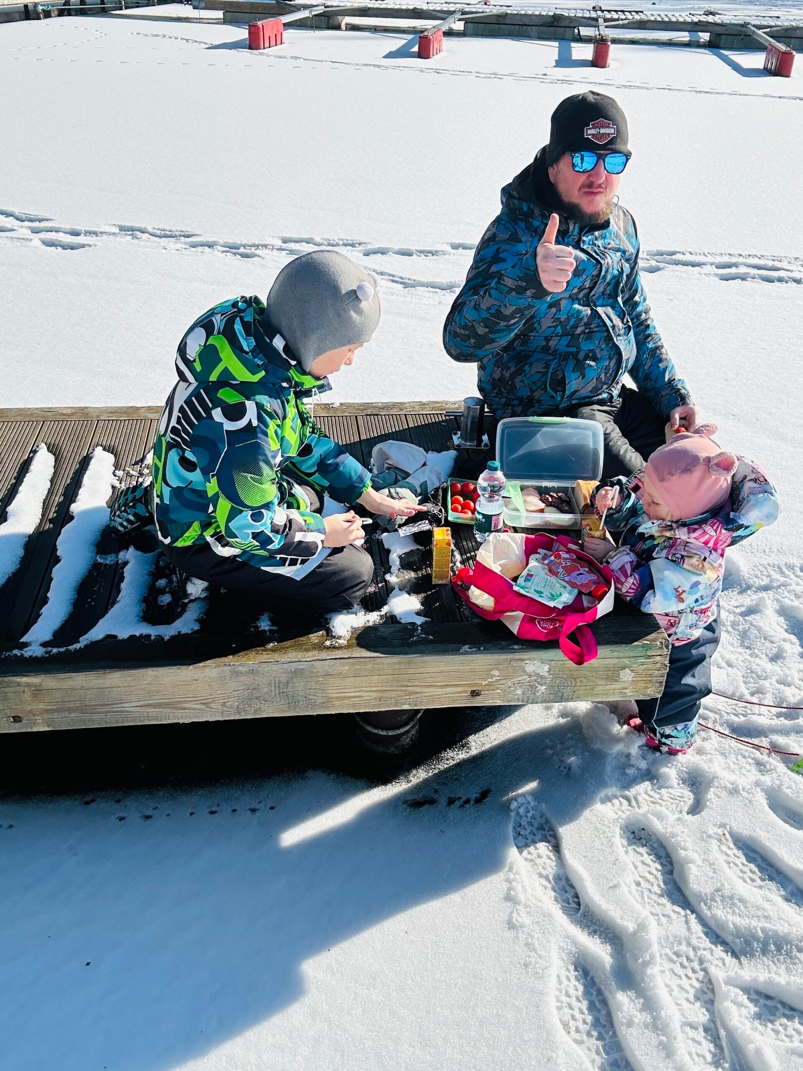 A perfect places for a winter picnic