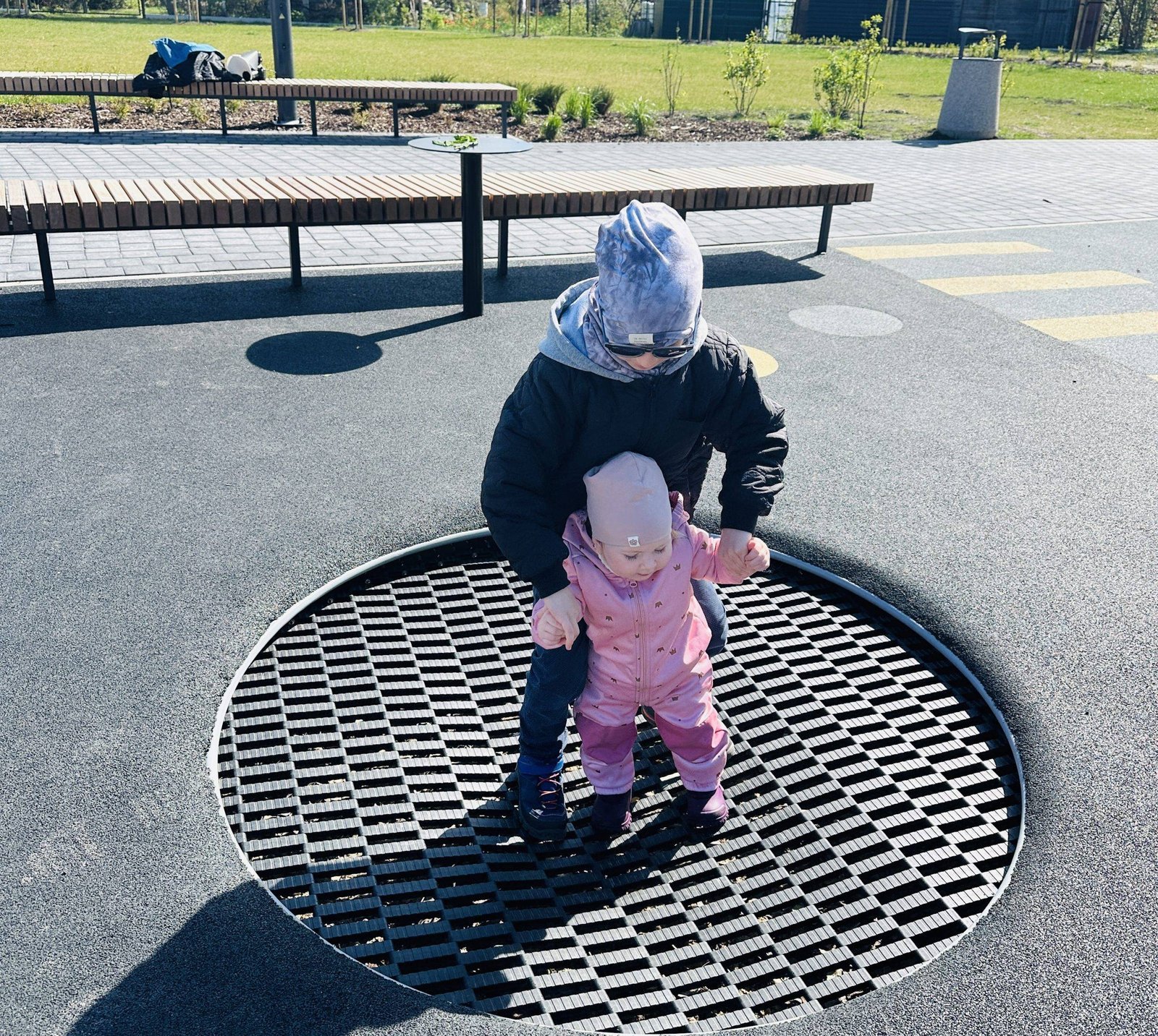 Leisure spaces in Vilnius with children