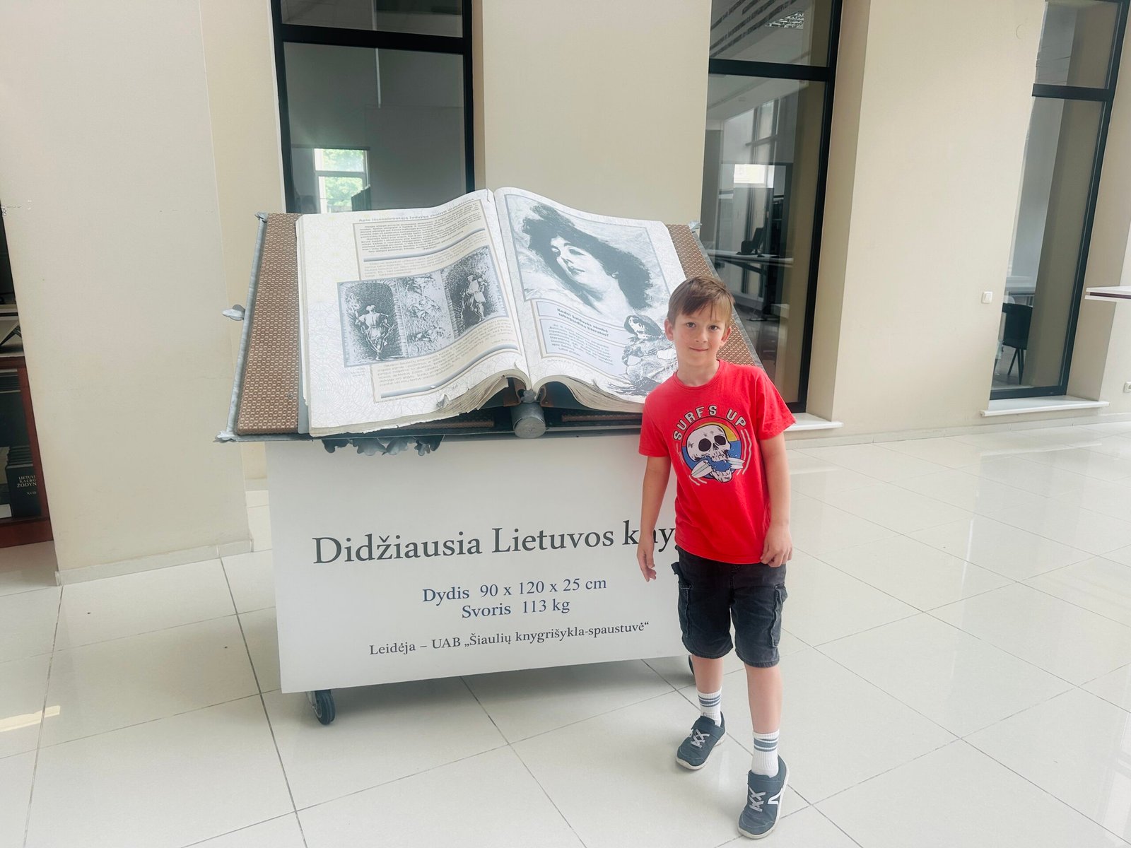 The largest book in Lithuania