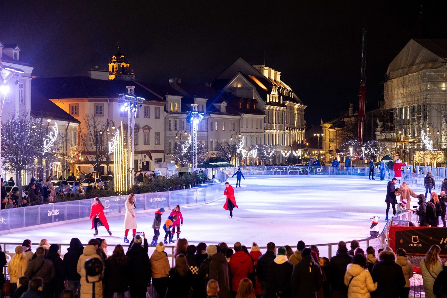 Outdoor ice rinks in Lithuania 2025