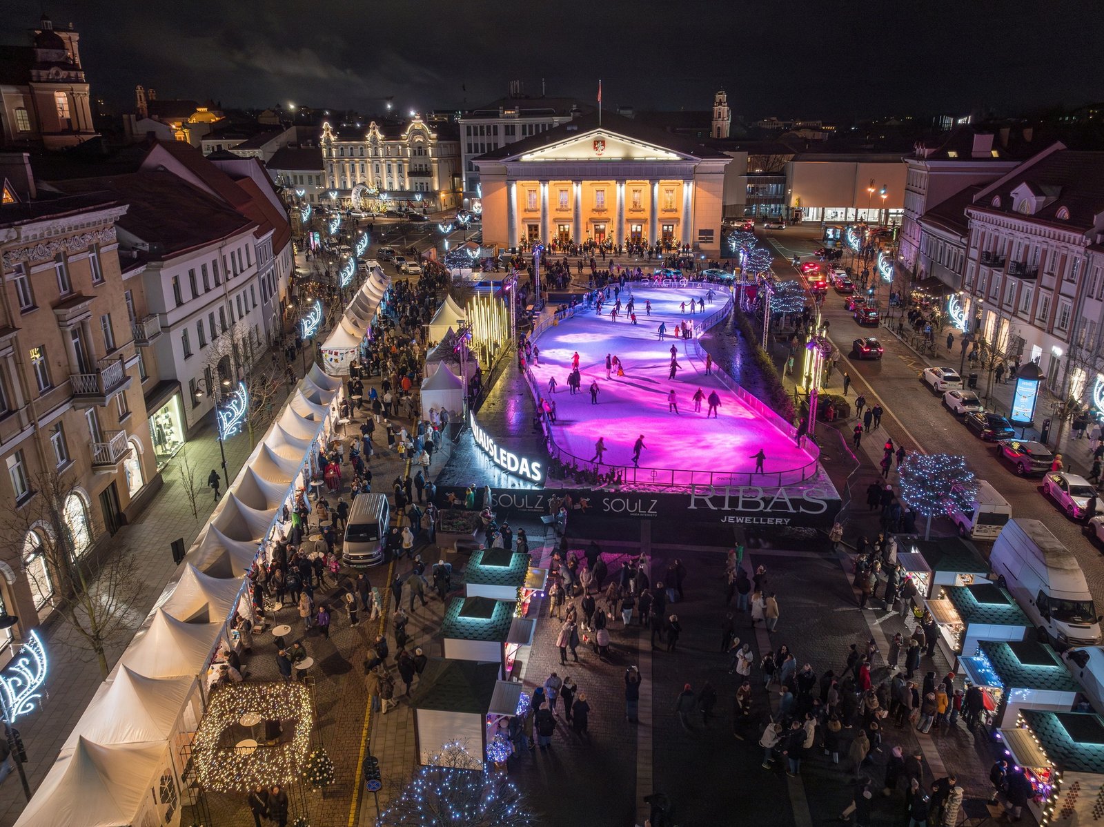 Outdoor ice rinks in Lithuania 2025