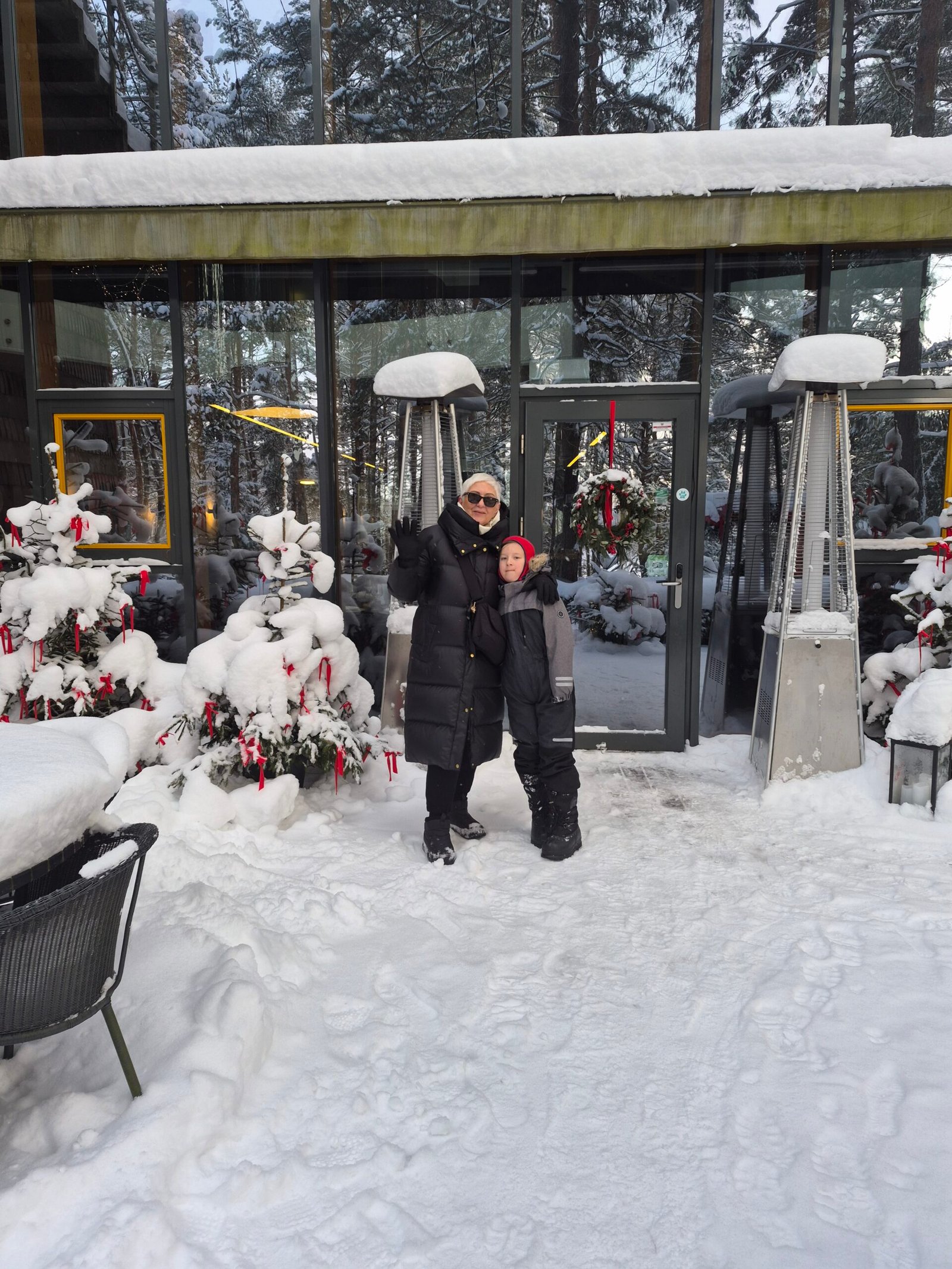 Winter activities near Vilnius