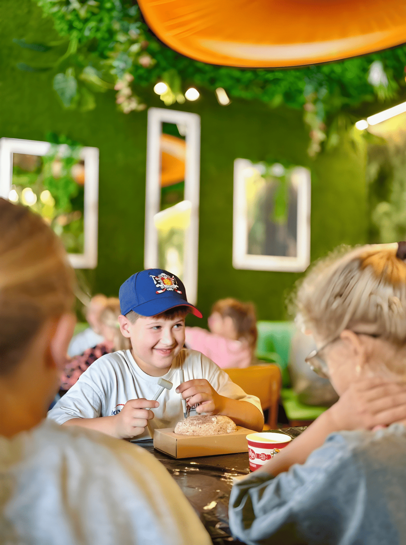 Adventures and discoveries at Dino Park: educational programs for children