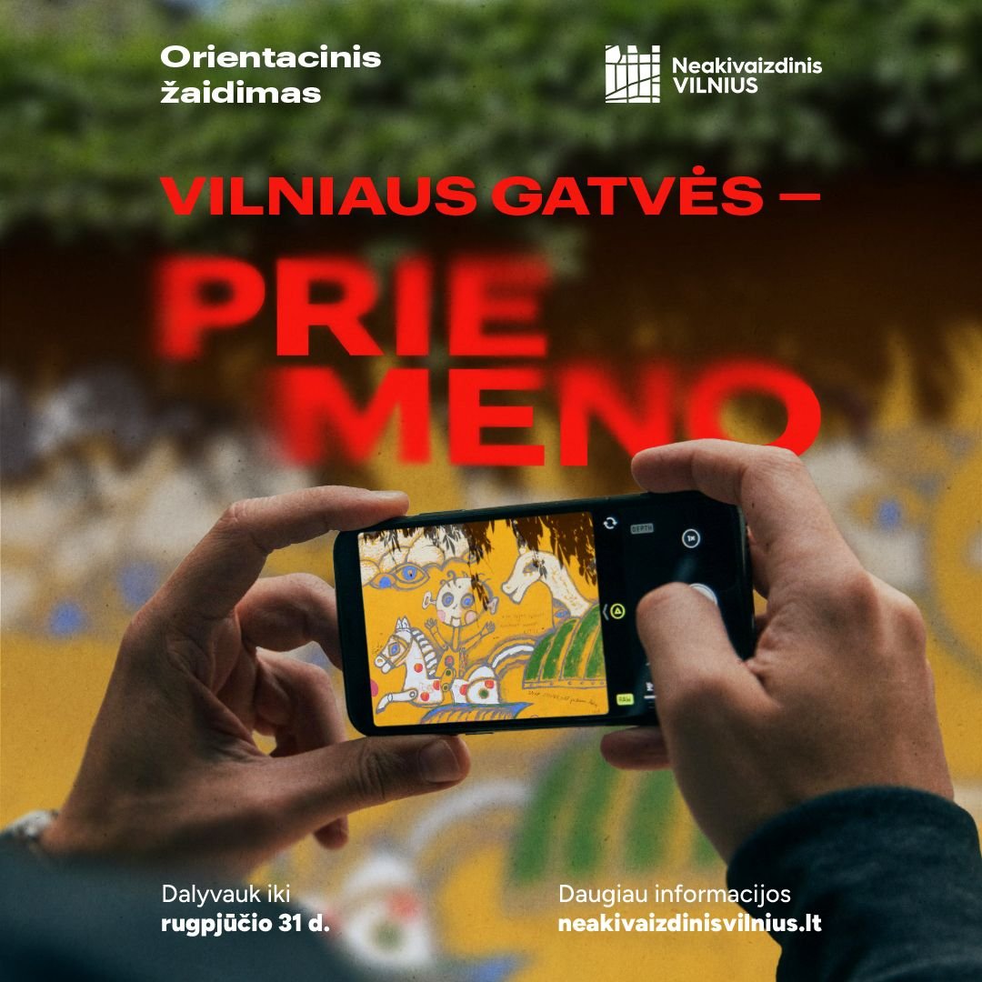 (Don’t) get lost in Vilnius streets: new street art orienteering game launches