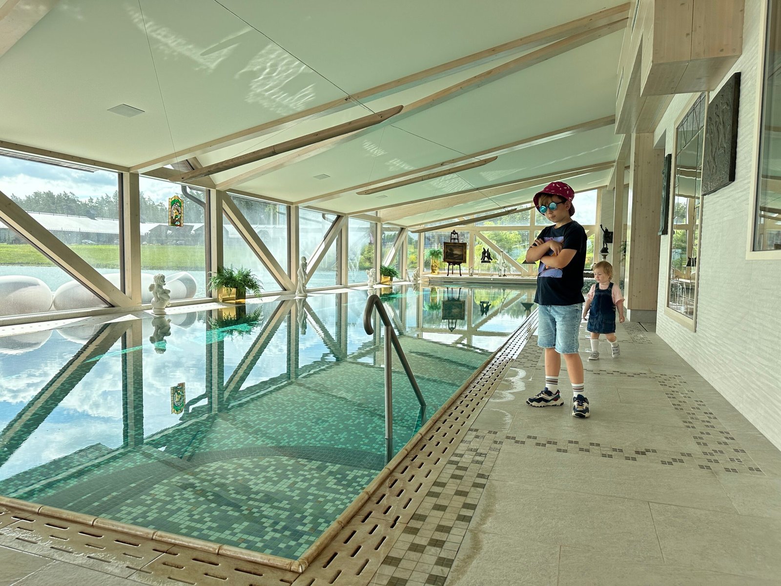 The most beautiful swimming pool in Lithuania