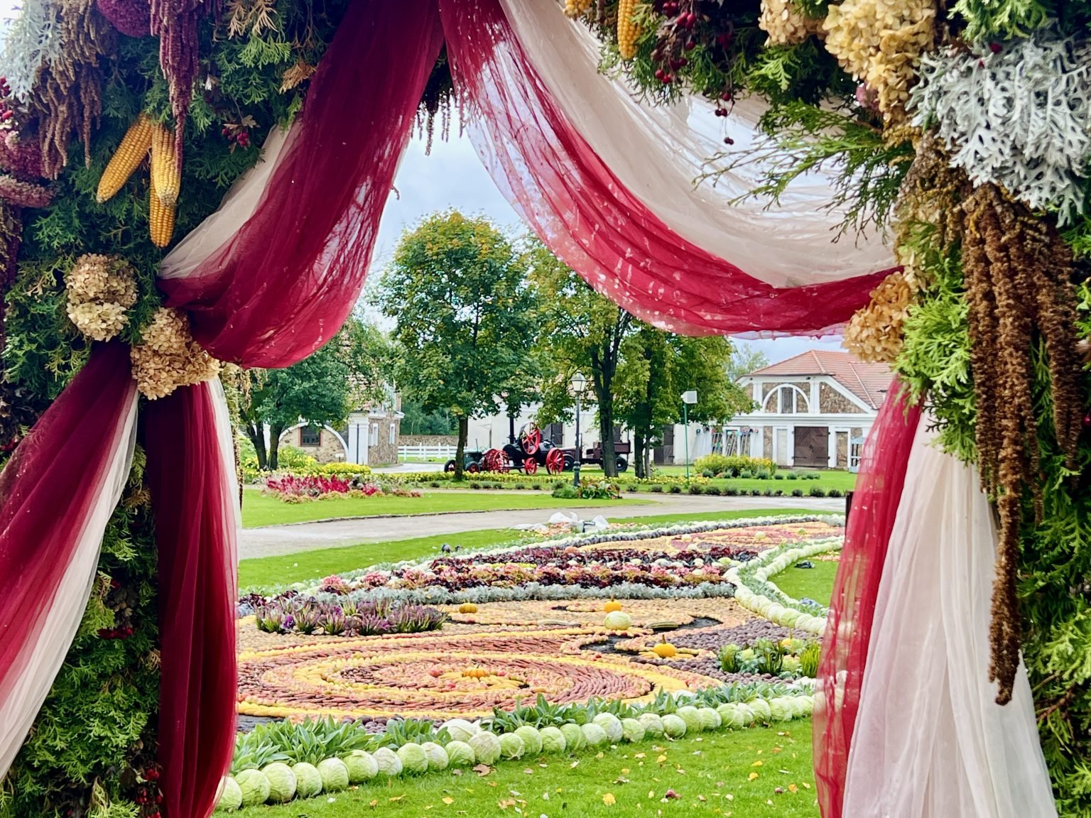 Autumn harvest turned into Baroque at Pakruojis Manor
