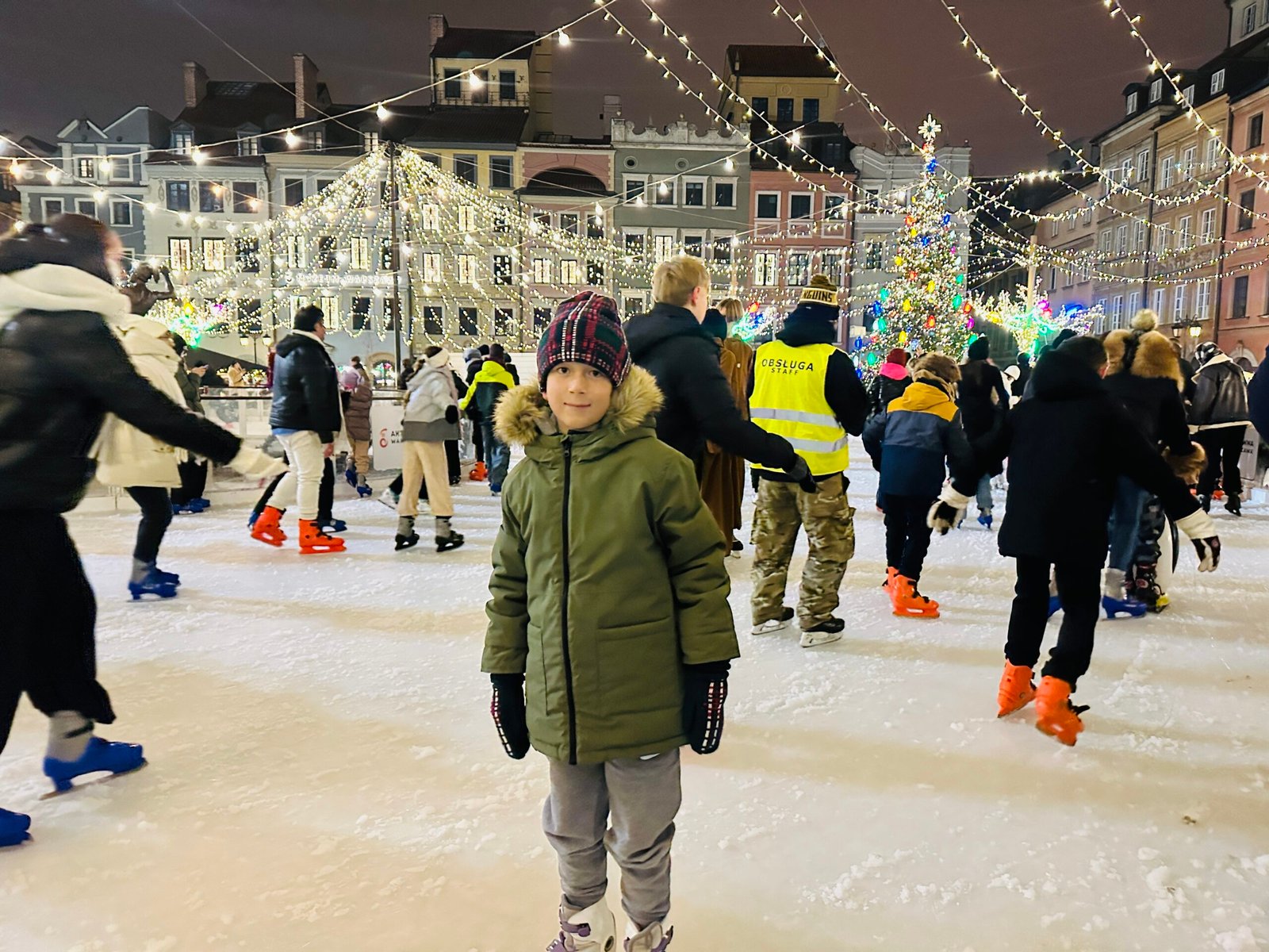 Christmas ice rinks in Warsaw 2025-2026