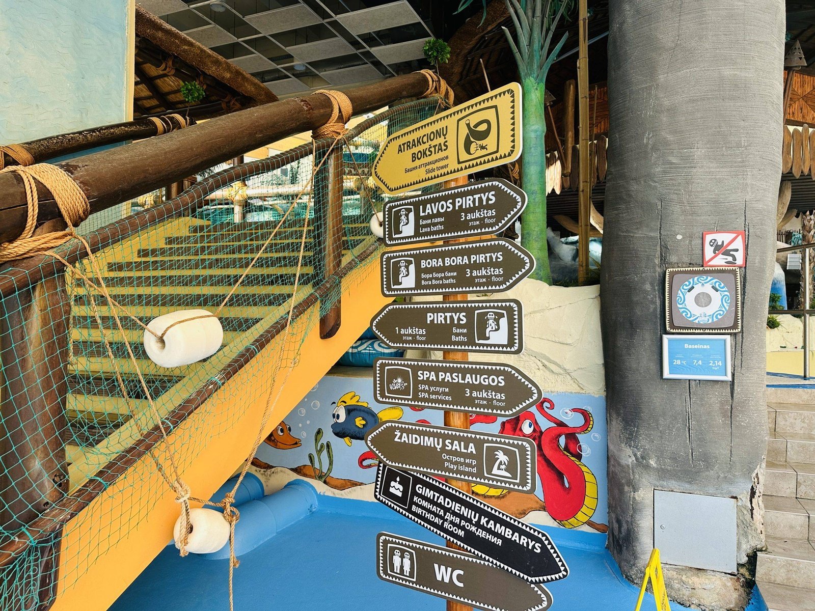 TOP swimming pools in Lithuania with children