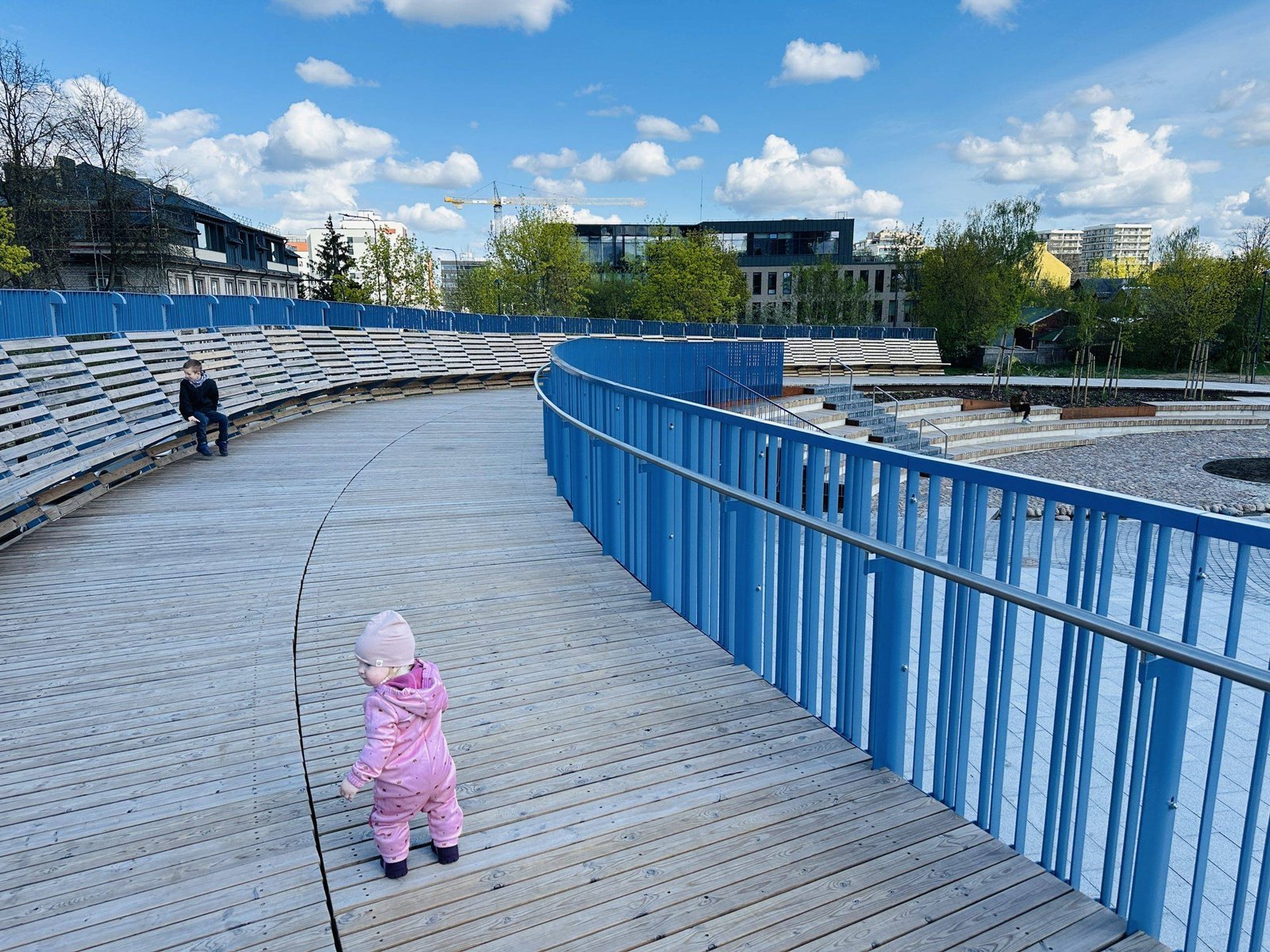 Leisure spaces in Vilnius with kids