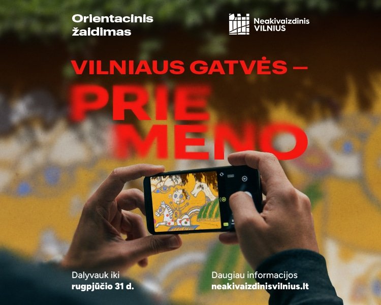 New free orienteering game in Vilnius