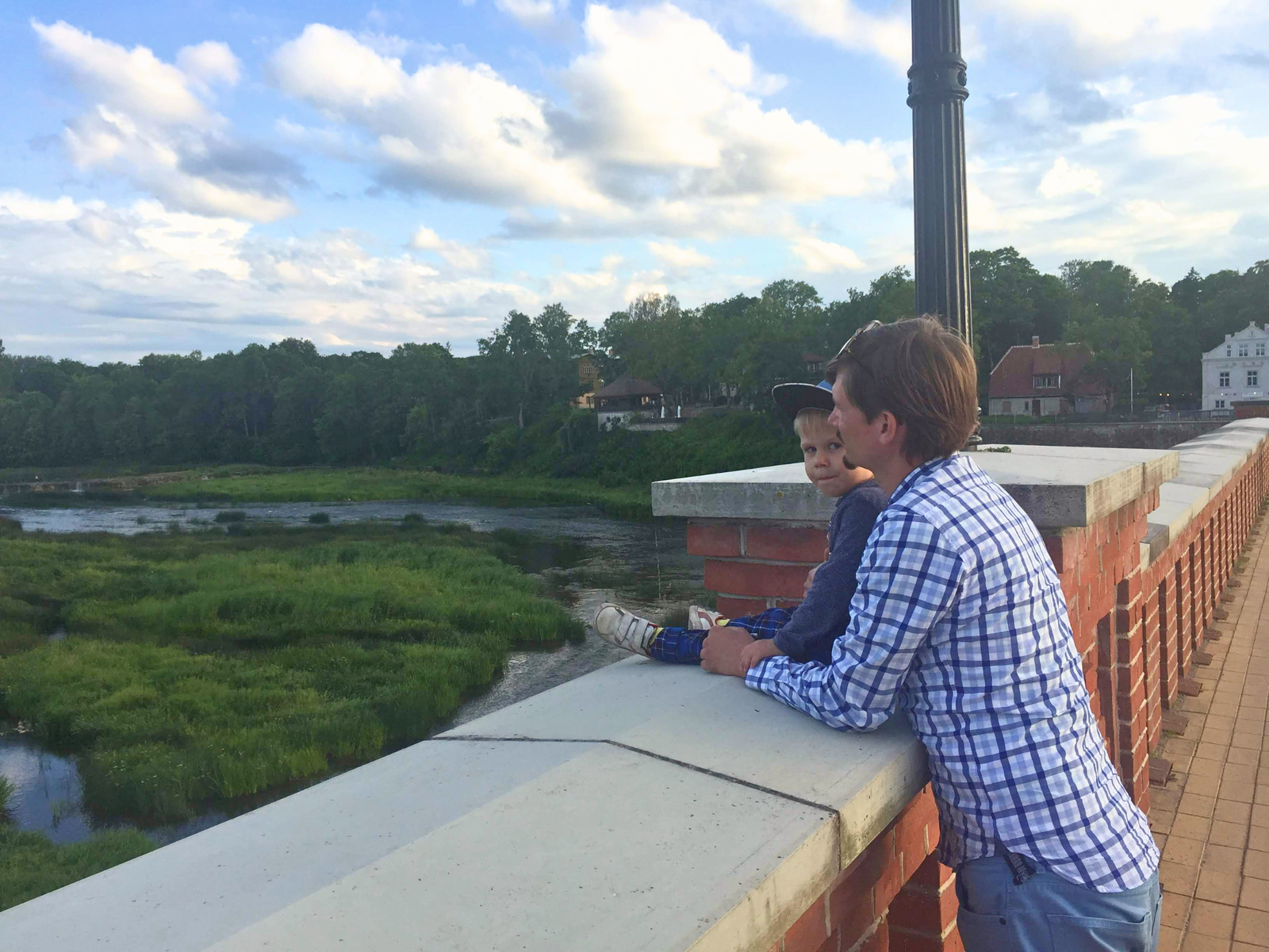 The old brick bridge