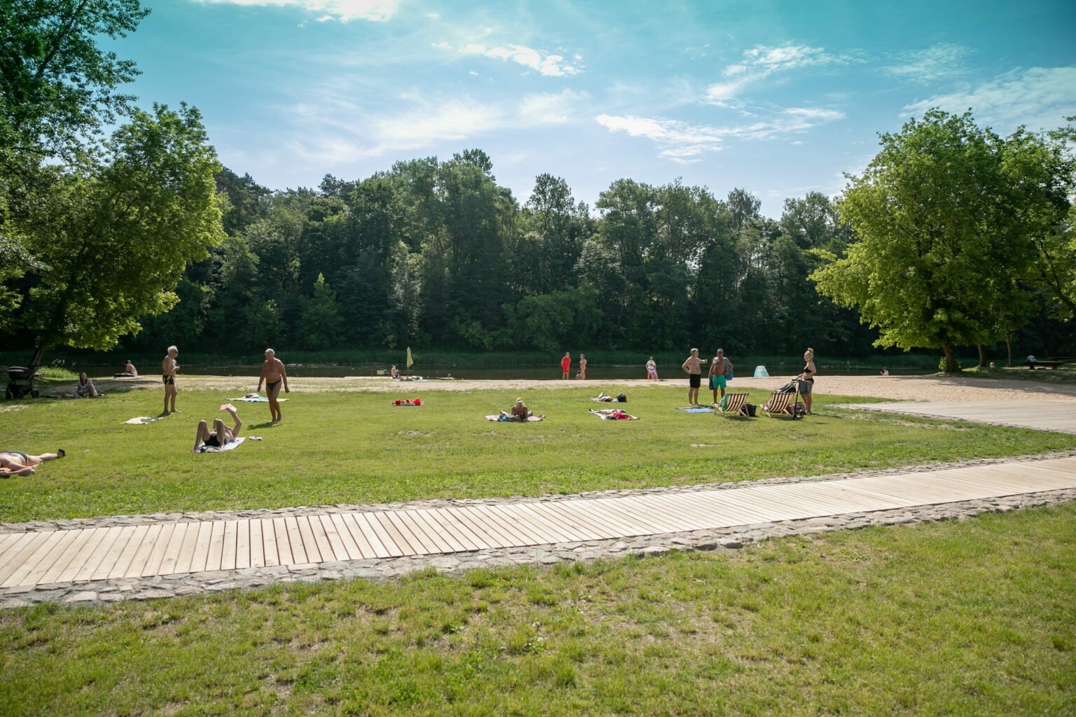 Žirmūnai beach (photo by S. Žiūra)