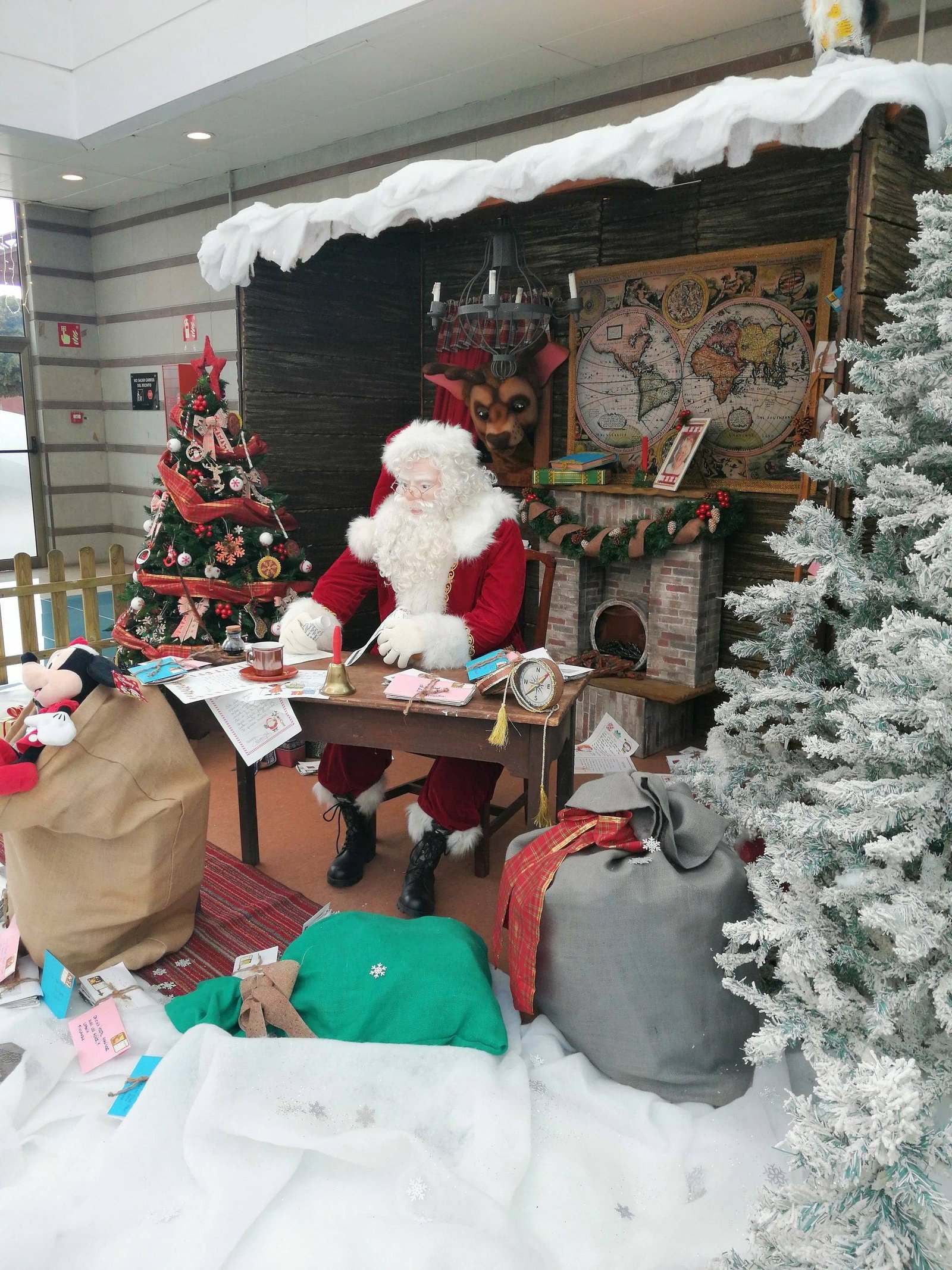 Post of the Santa Claus