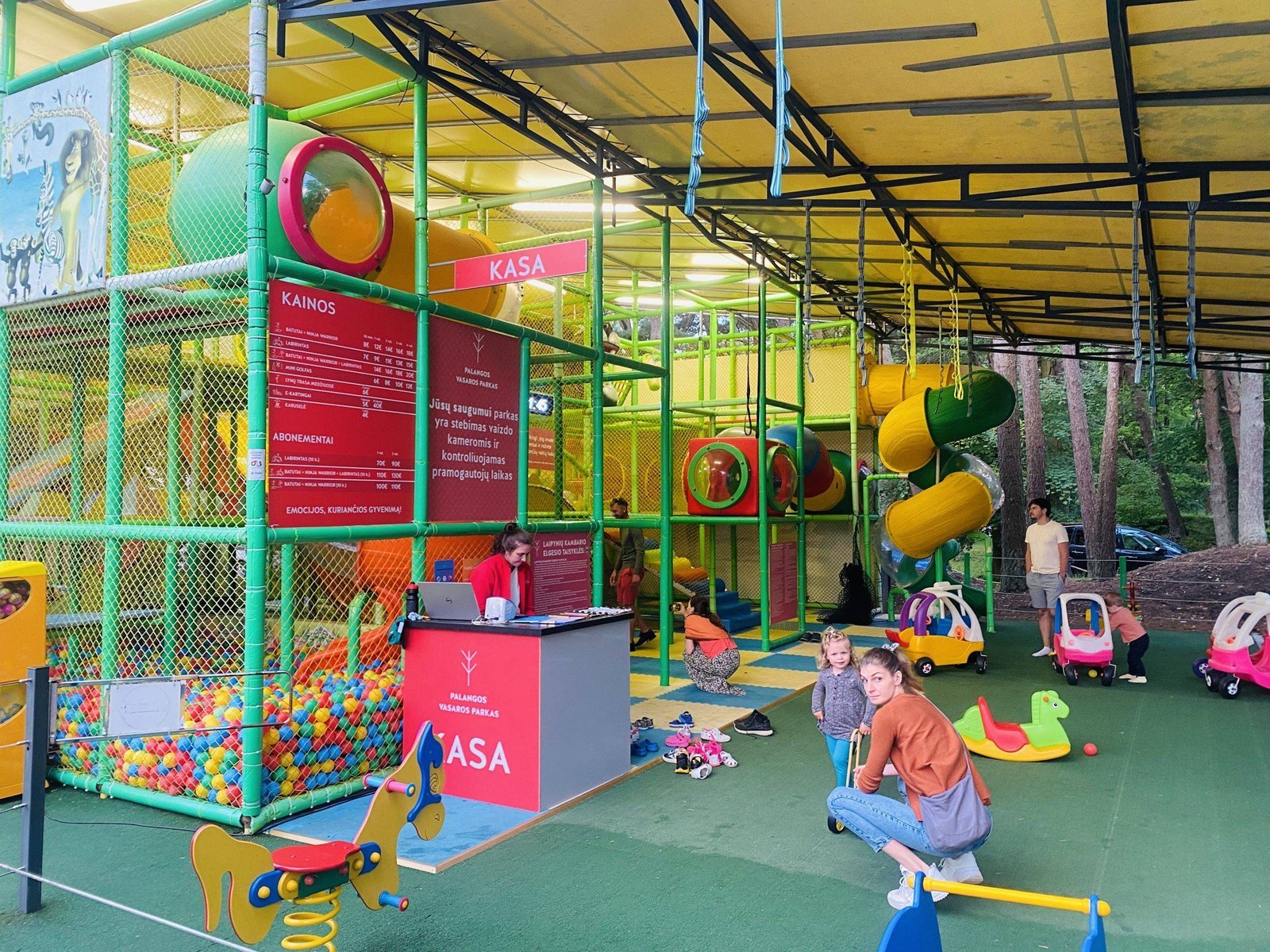 Best entertainment with kids in Palanga