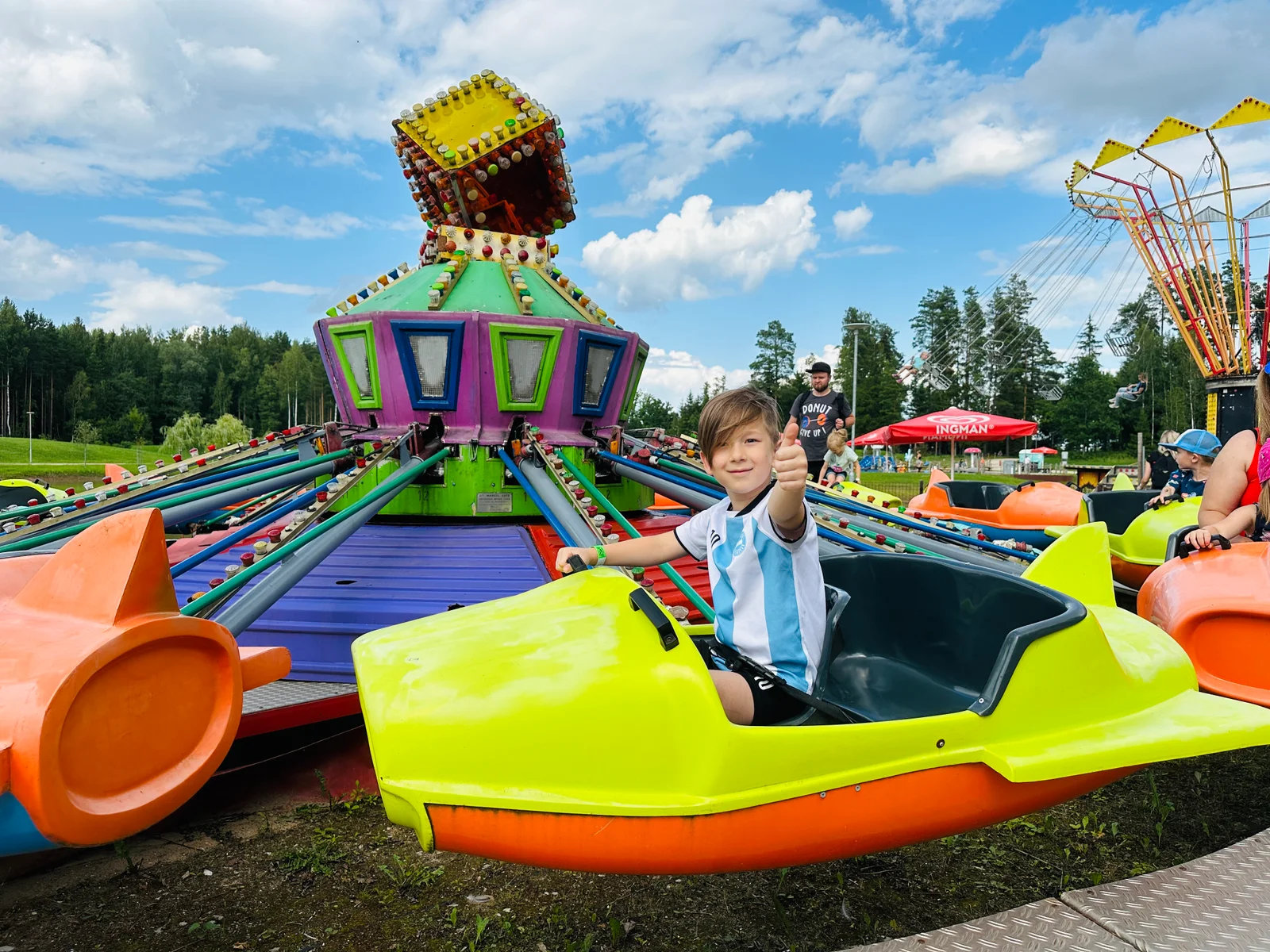 An Amusement Park “AB Park” in Latvia