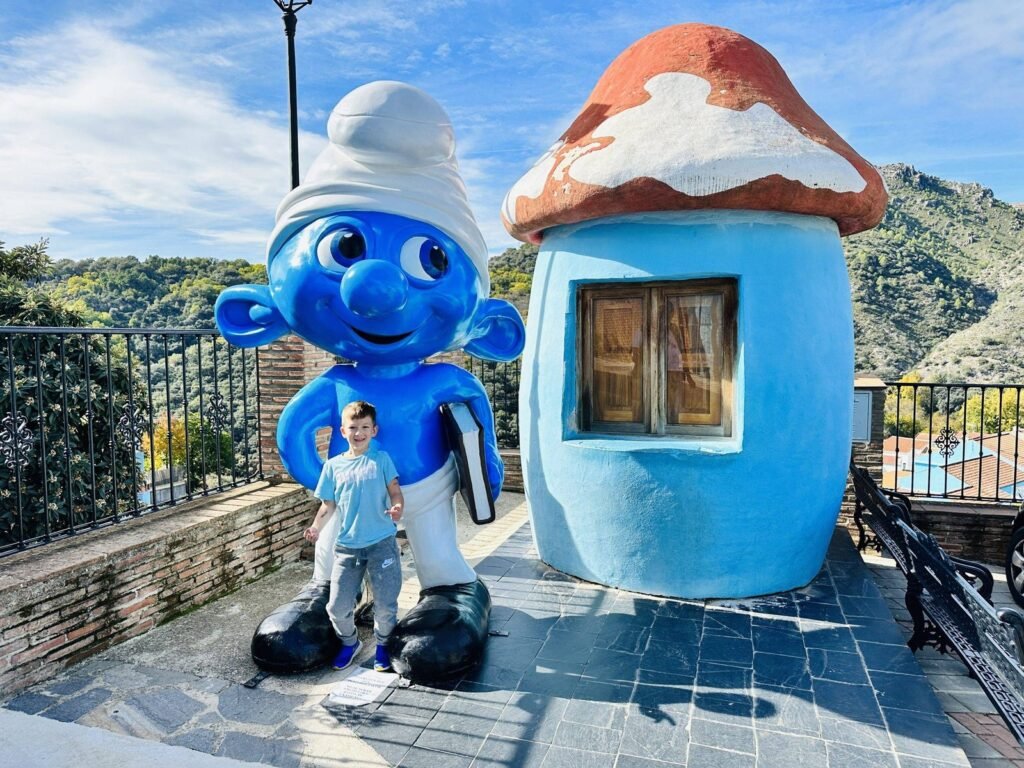Smurf Village in Spain
