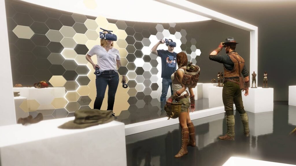 Virtual Reality Game Room "V-R Shop"
