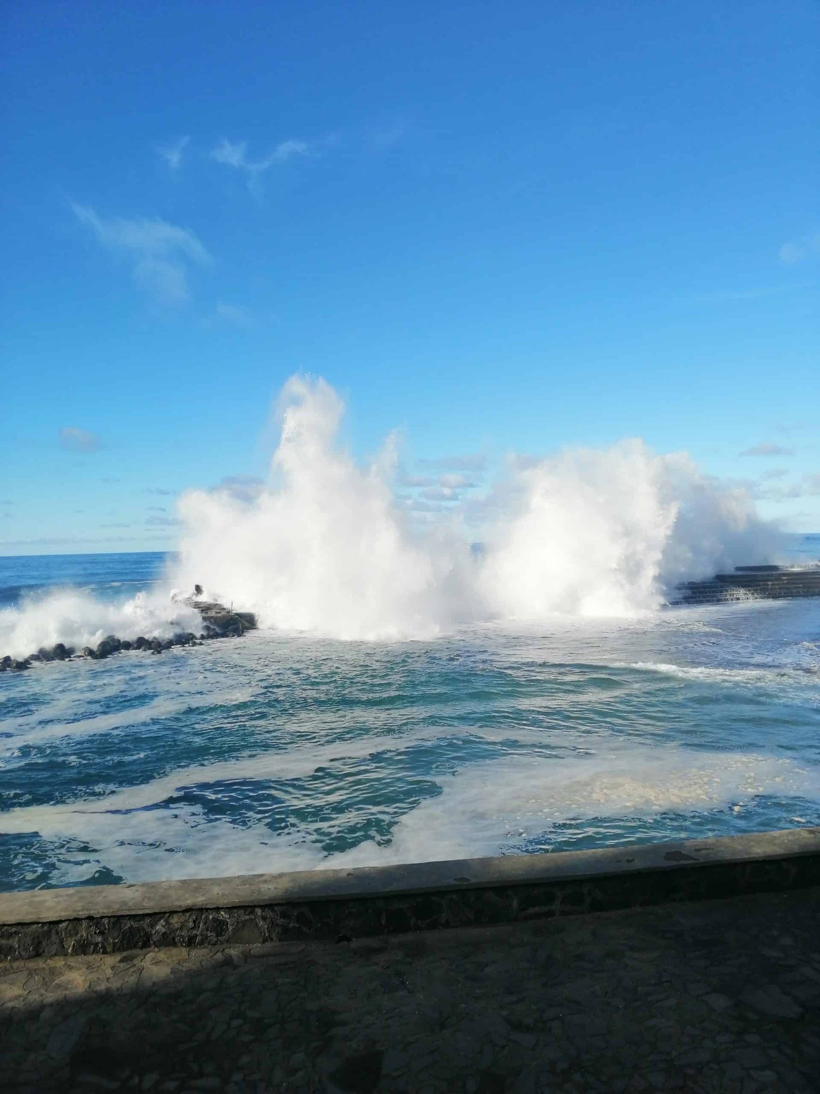The natural pools of Bajamar
