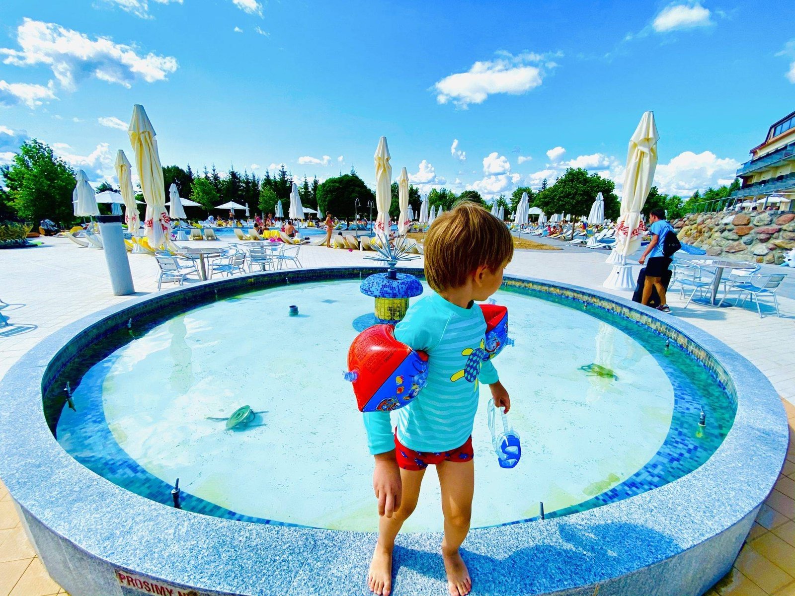 The water park of Mikolajki