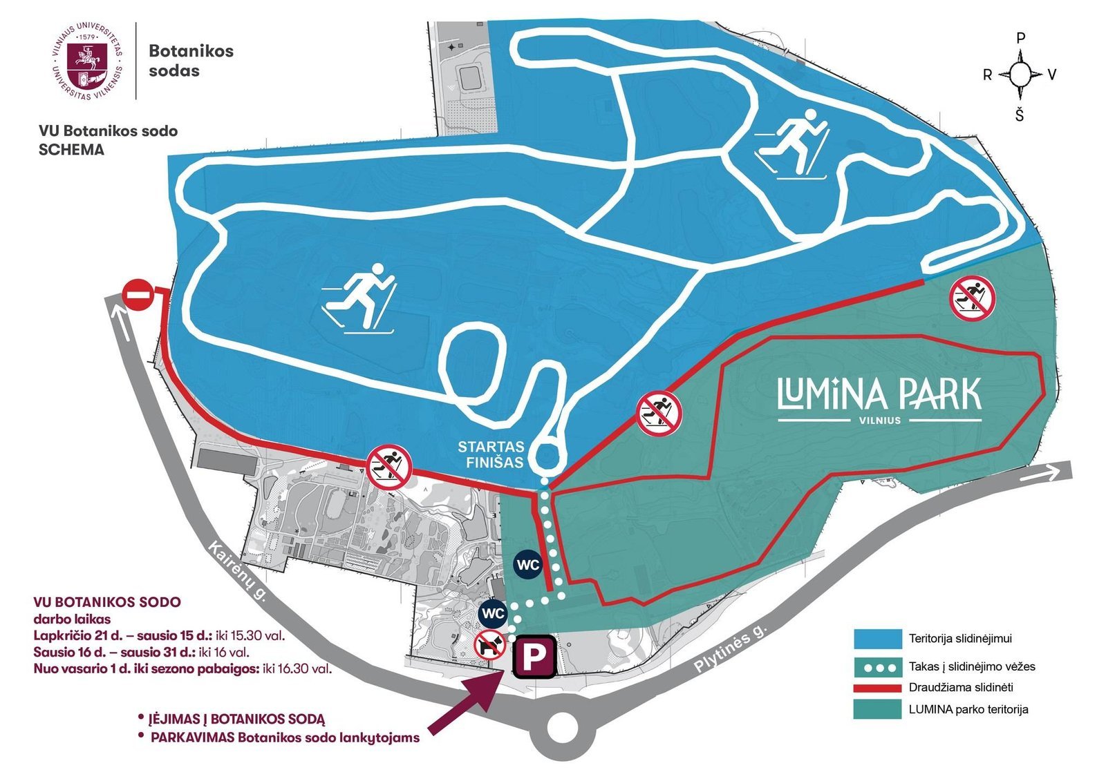 VU Botanical Garden in Kaunas