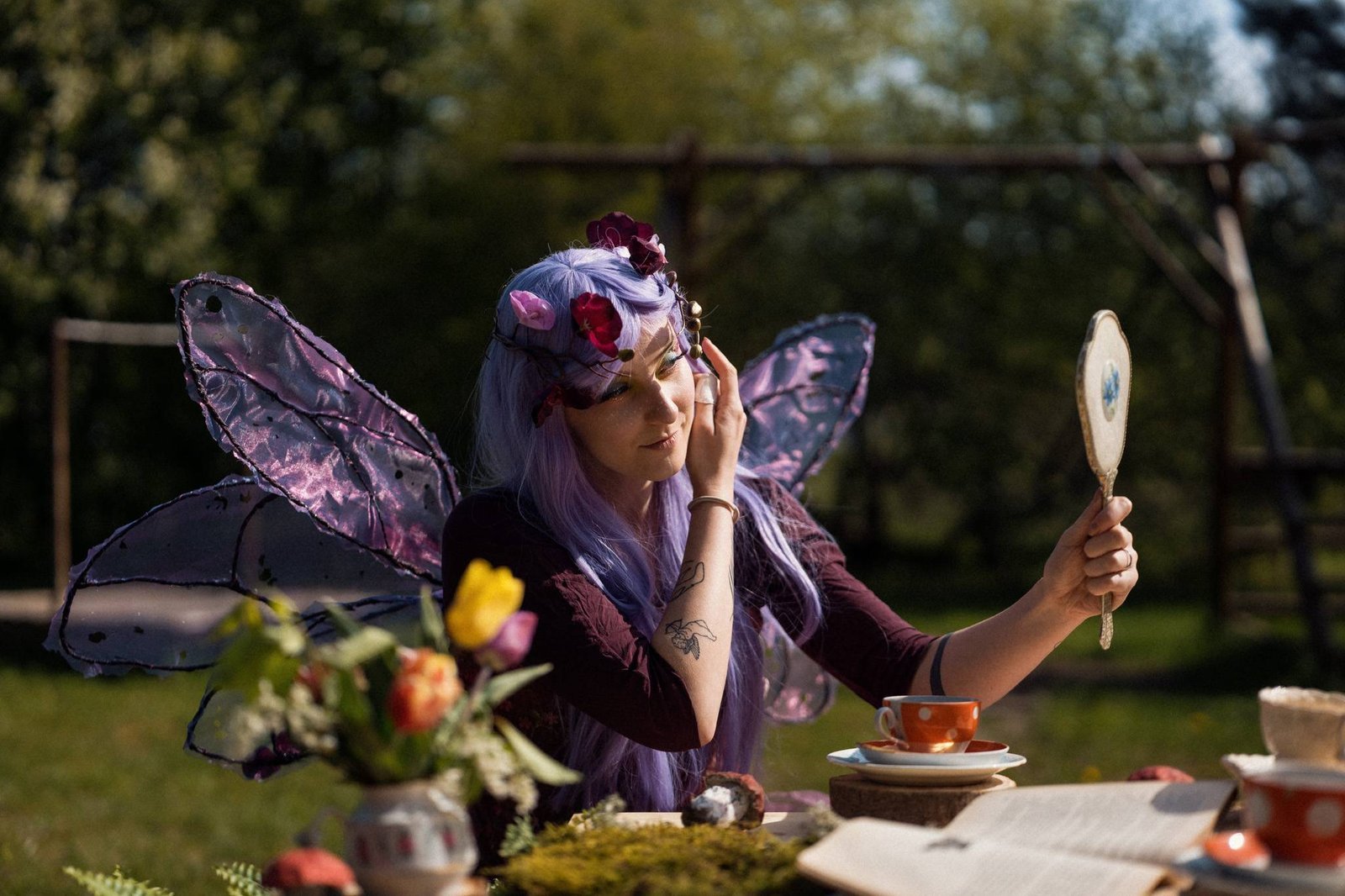 Outdoor children birthday party venues. Green Children's Pond