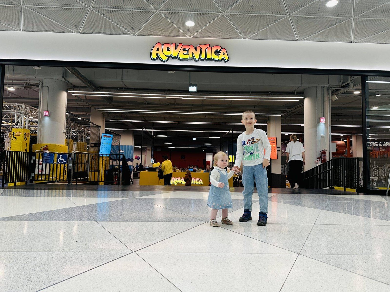 Adventica amusement park in Vilnius