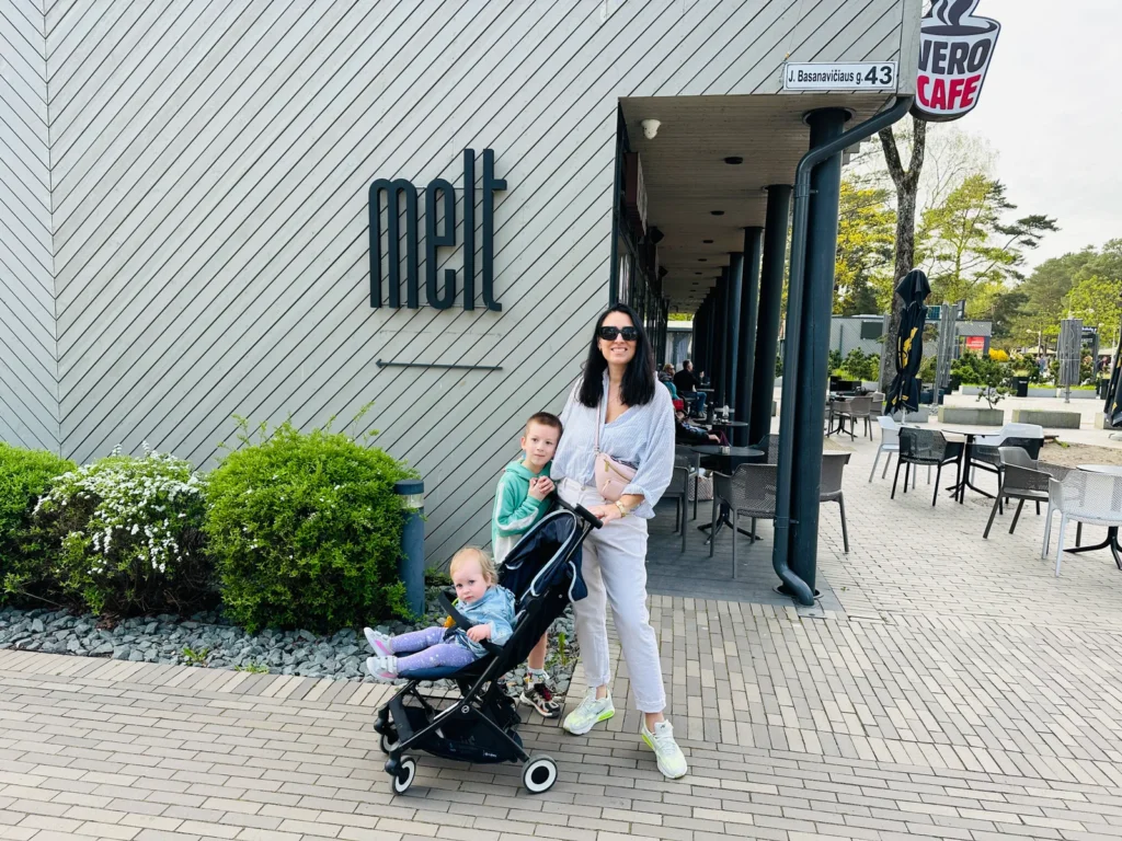Palanga with children