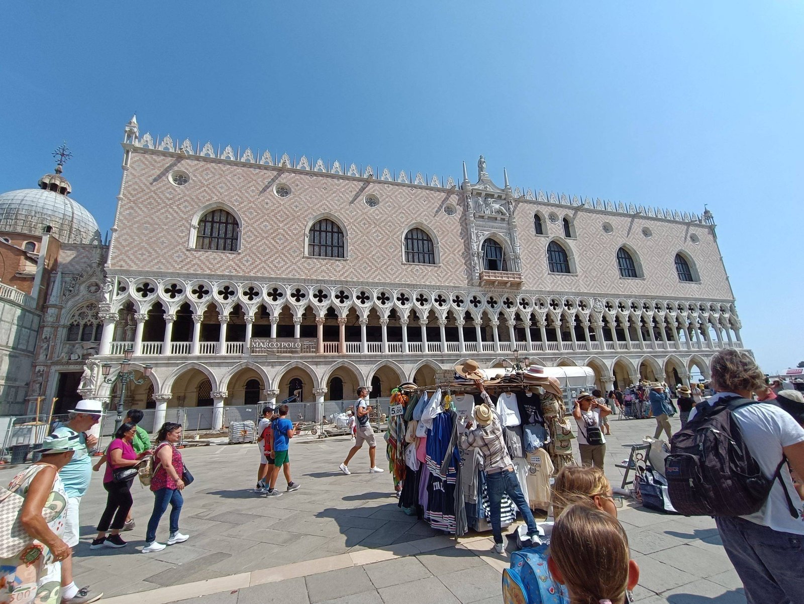 In Venice with children