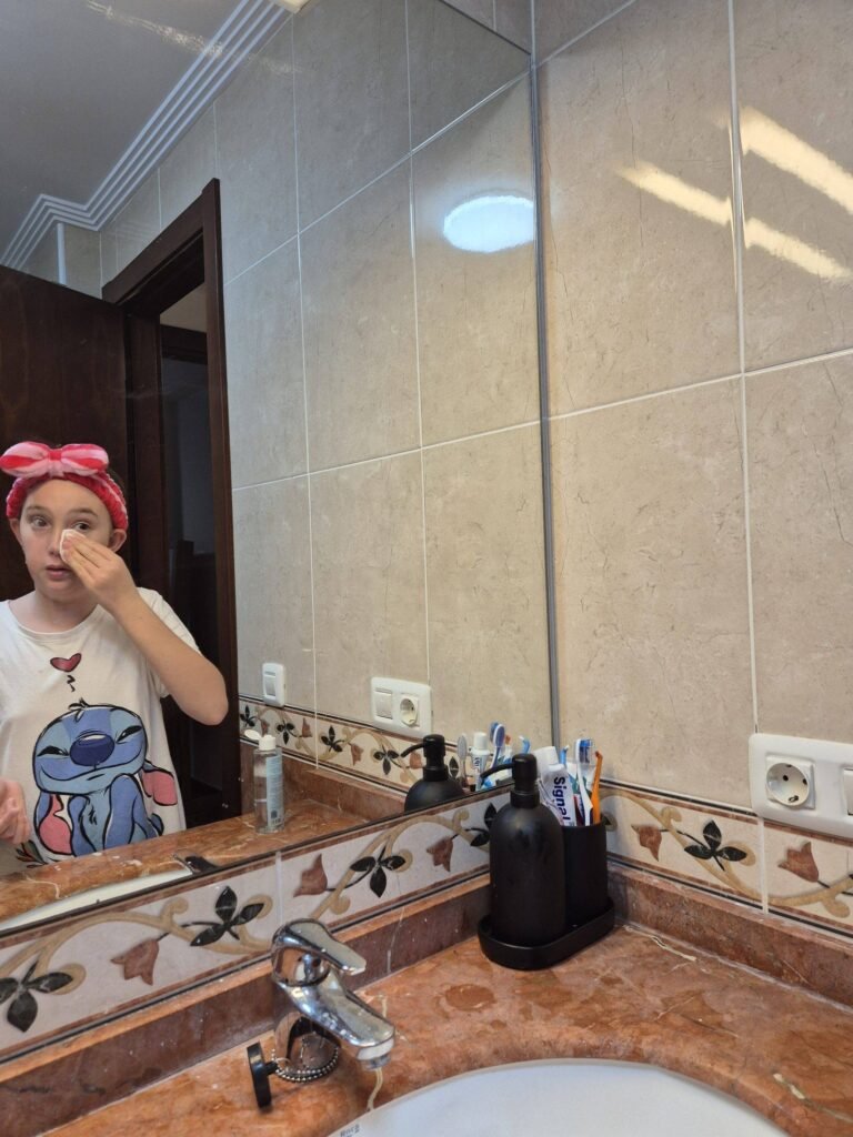 Problematic facial skin care
