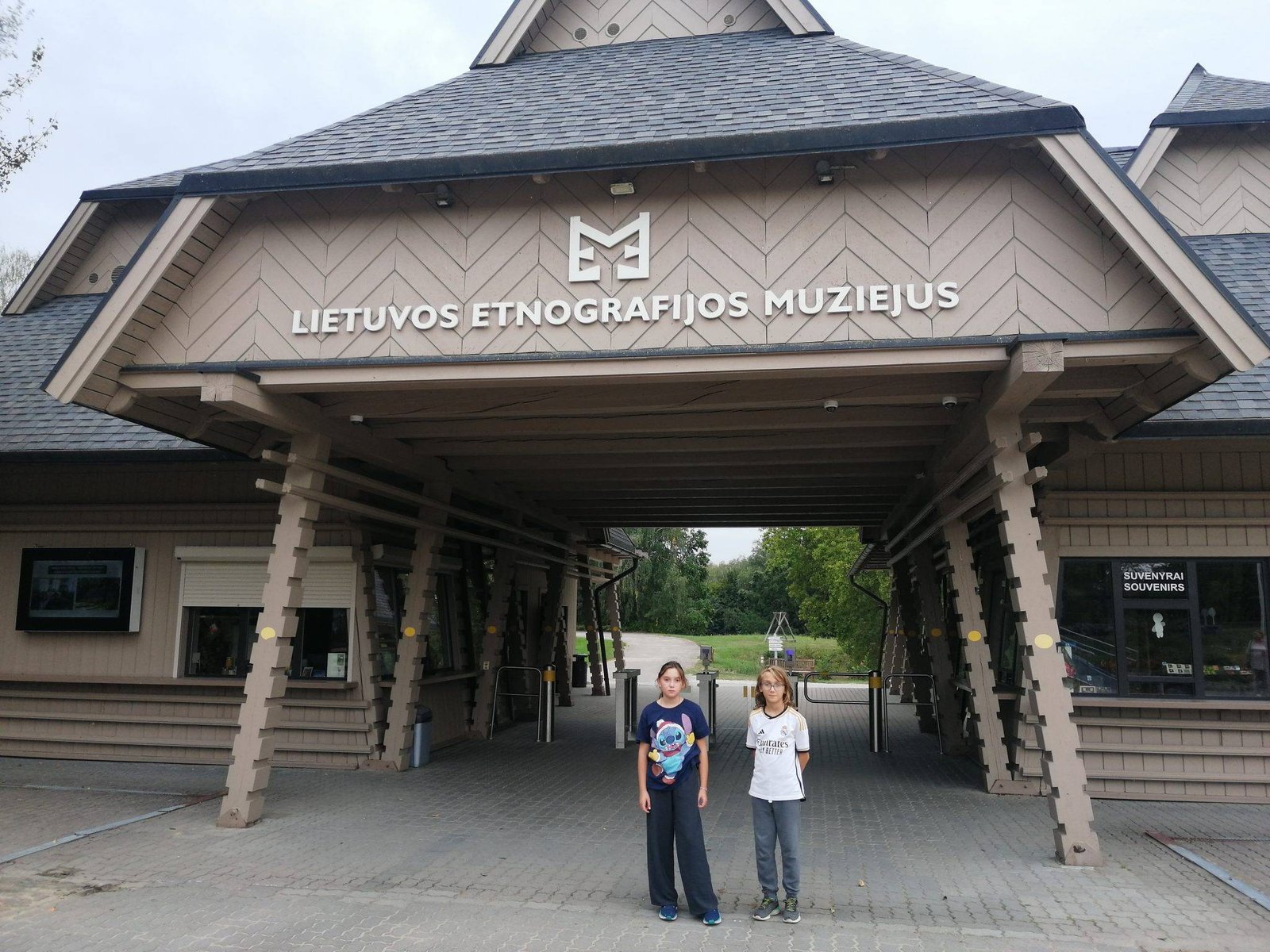 The Lithuanian Ethnographic Museum with kids