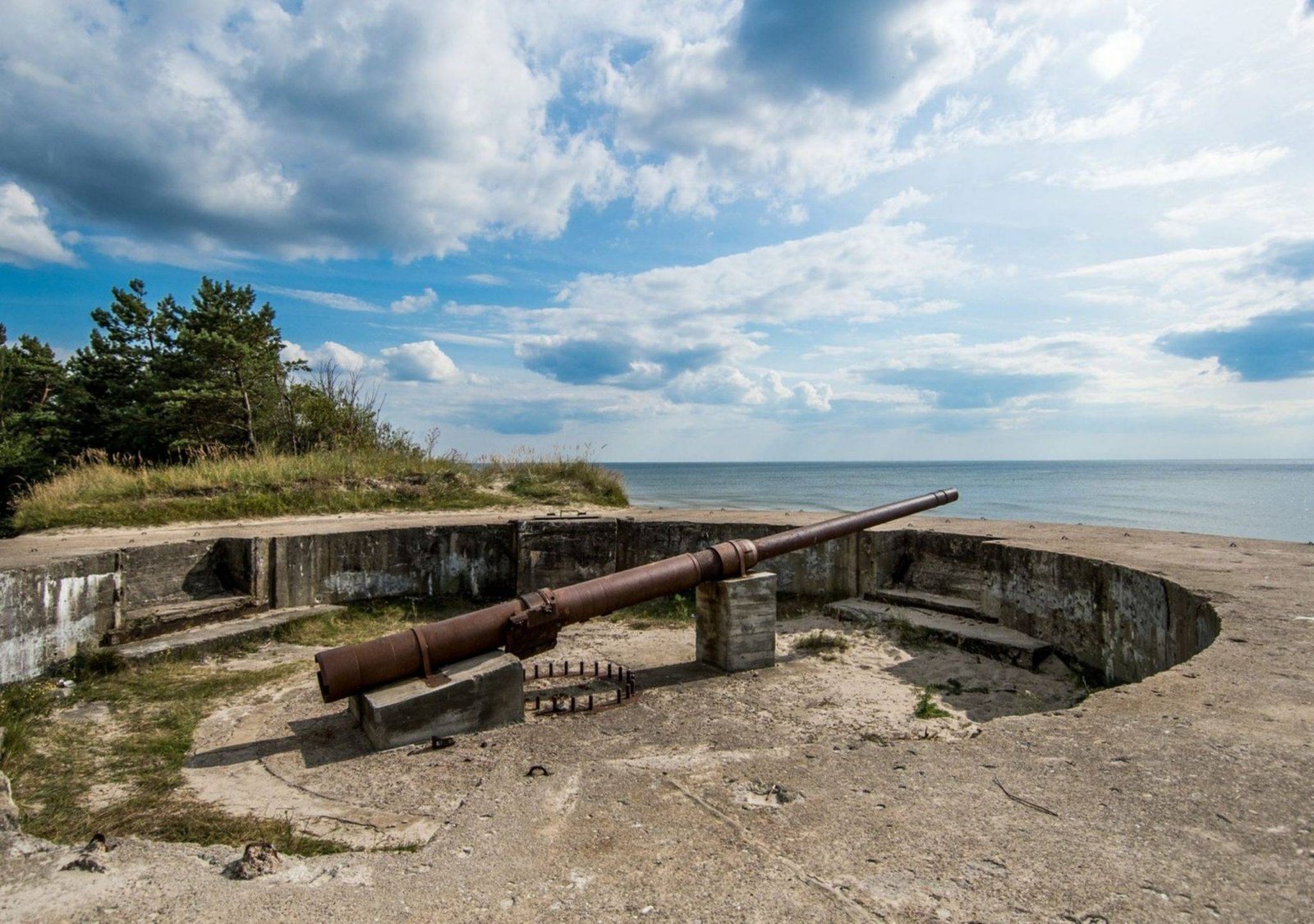 Coastal artillery battery "Memel-Nord"