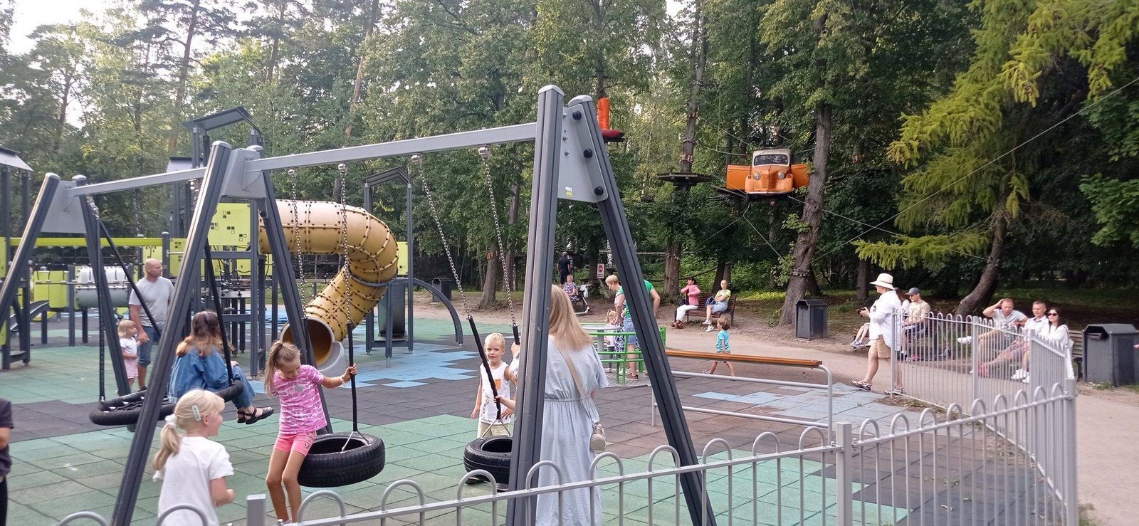 Klaipėda Leisure Park with playgrounds