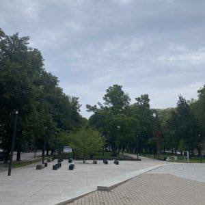 Historical space in Danė Square