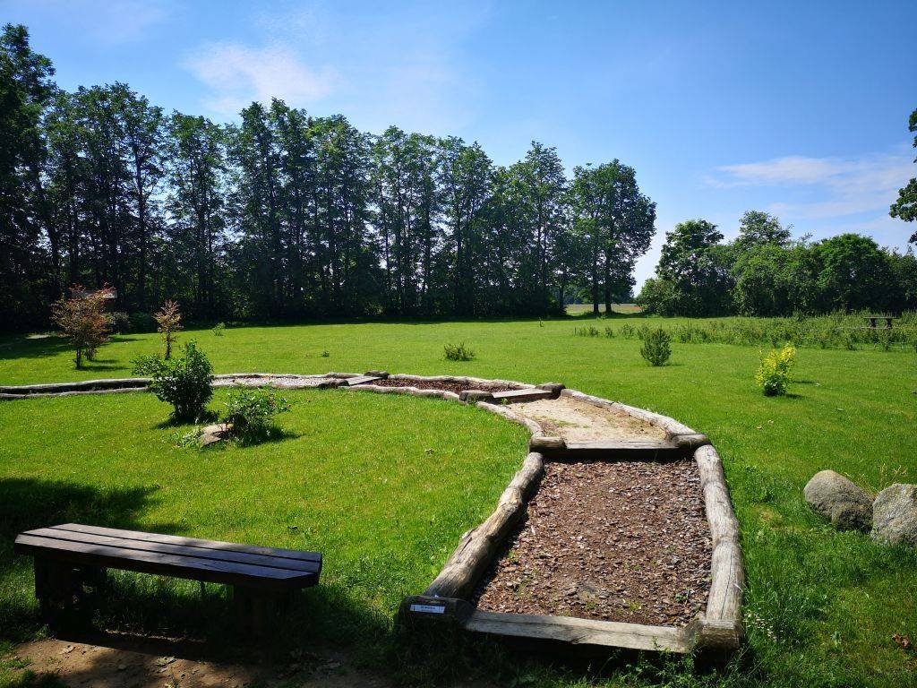 Sensory trail in Krekenava Regional Park