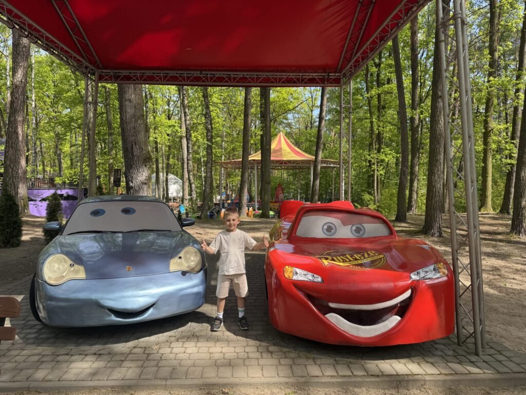 Amusement park in Warsaw Dzielnica Filmowa